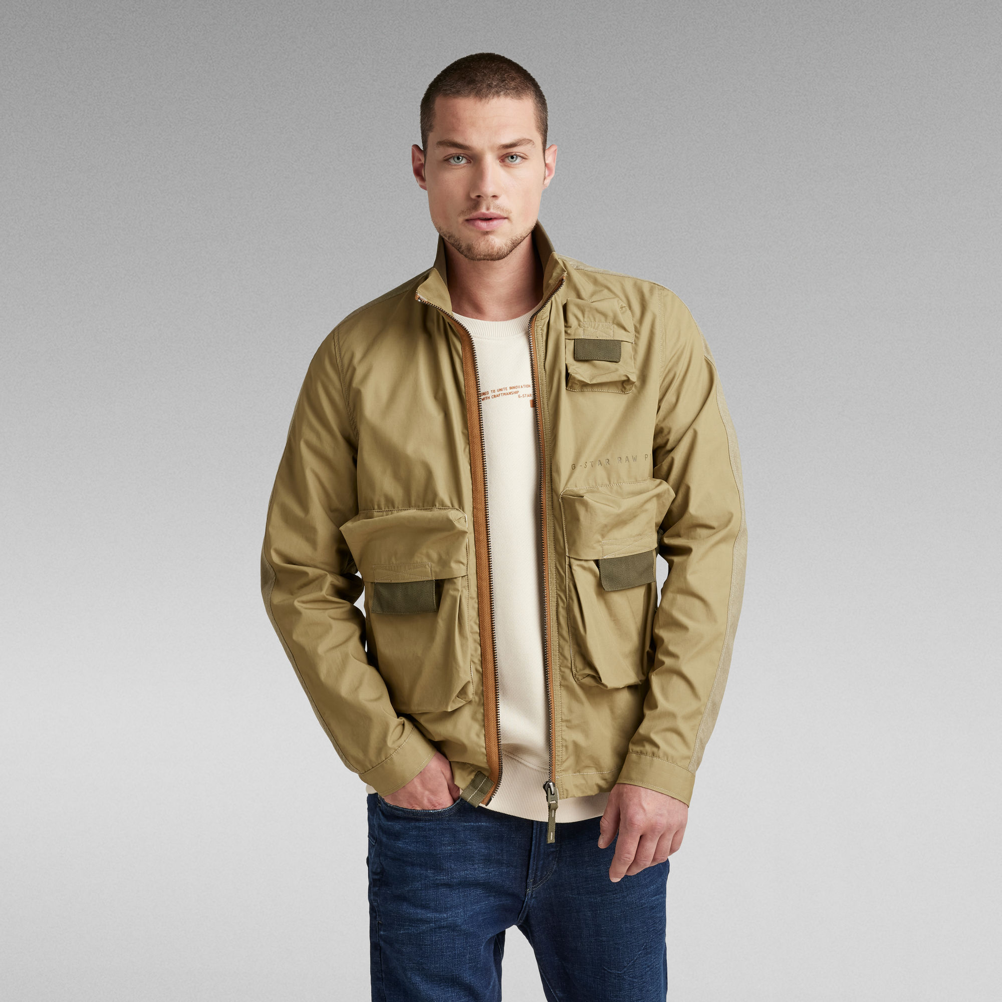 Zip Pocket Bomber | Green | G-Star RAW®