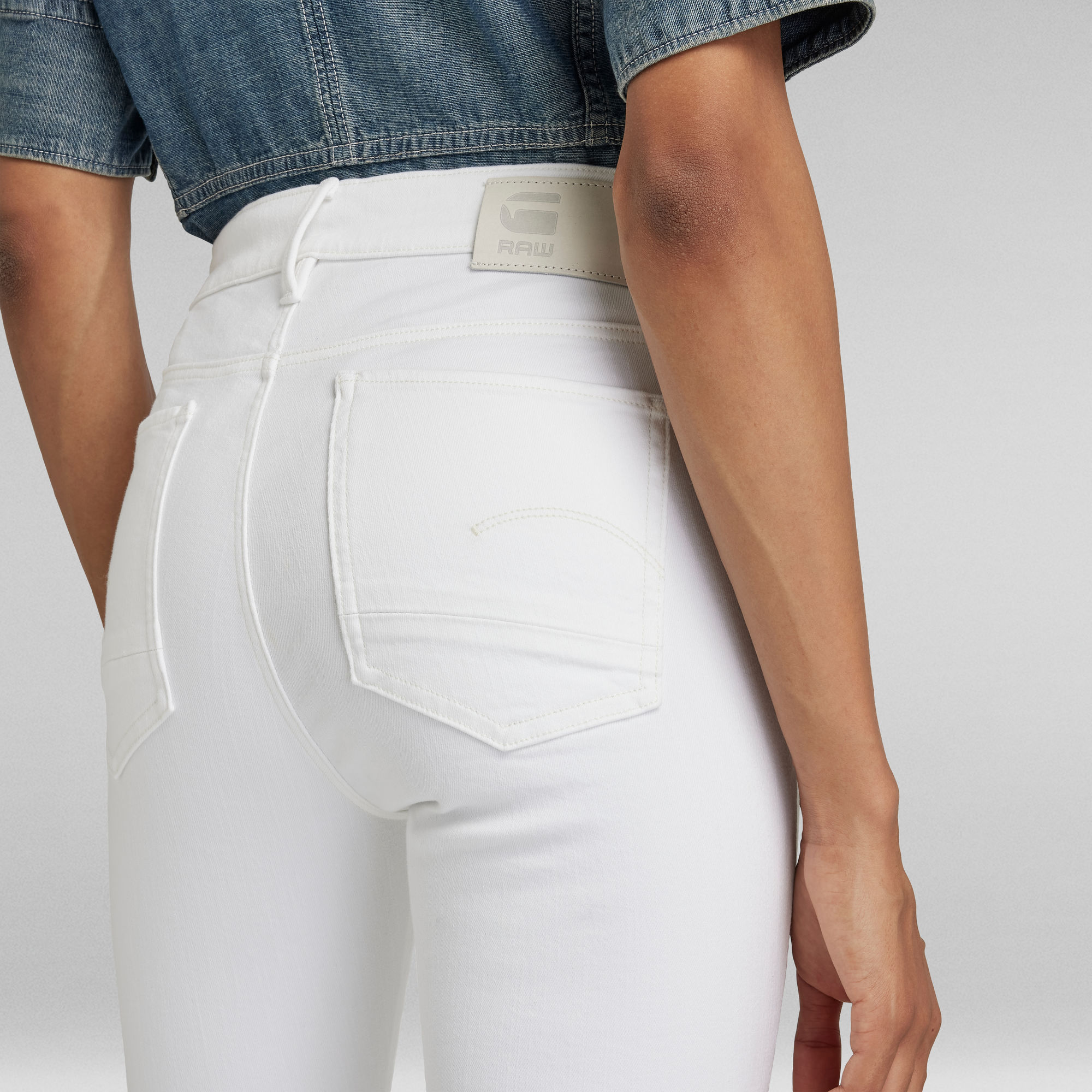 1914 3D Skinny Jeans | White | G-Star RAW®