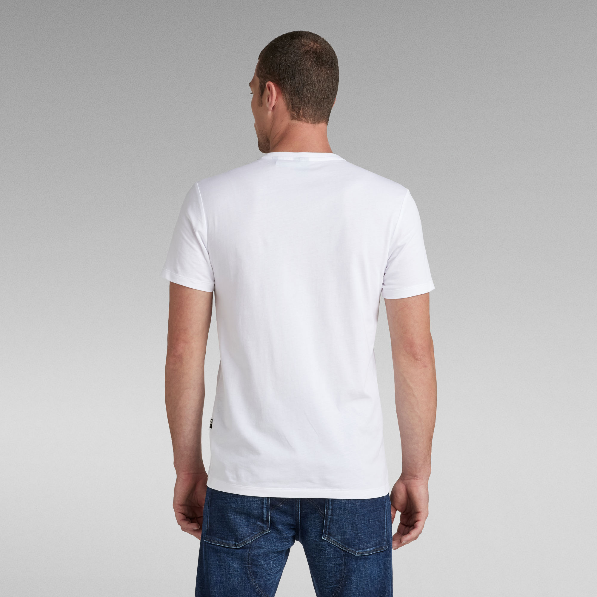 Chest Graphic Slim T Shirt White G Star Raw® 