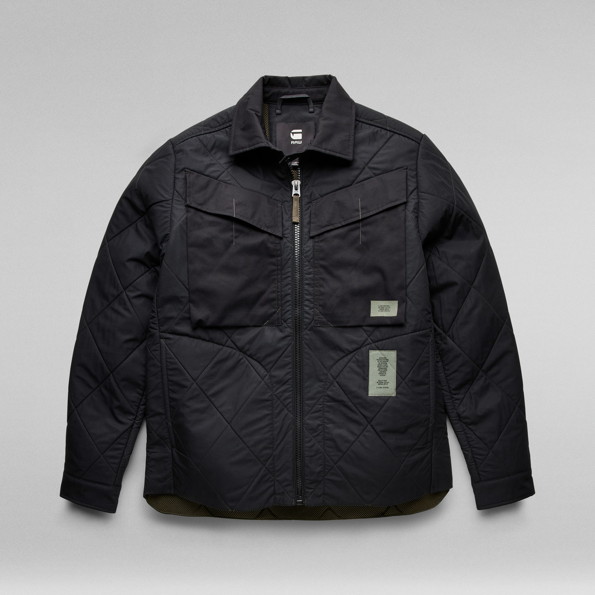Waffle Jacket Black GStar RAW®