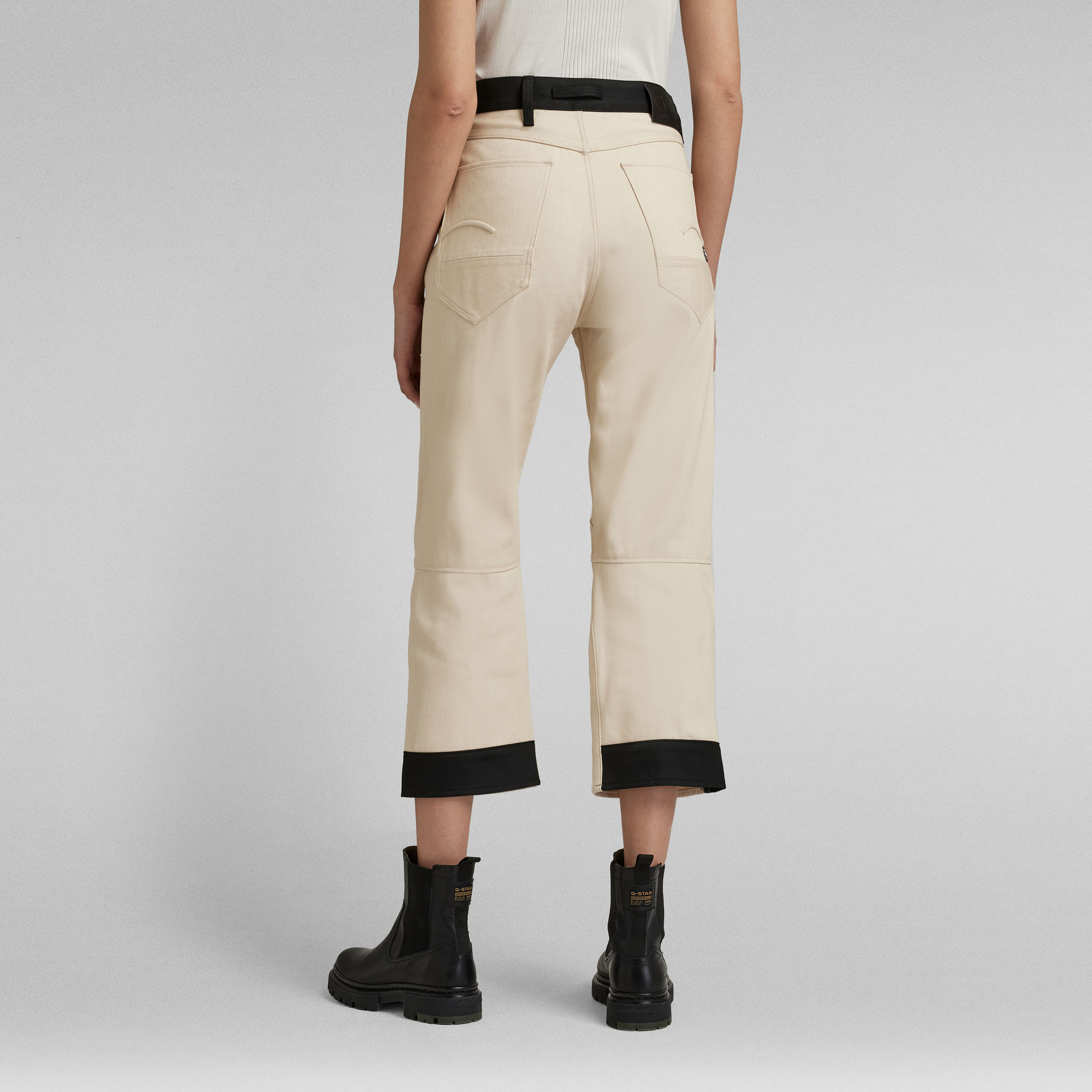 5620 3D Cropped Bootcut PM Jeans | Beige | G-Star RAW®