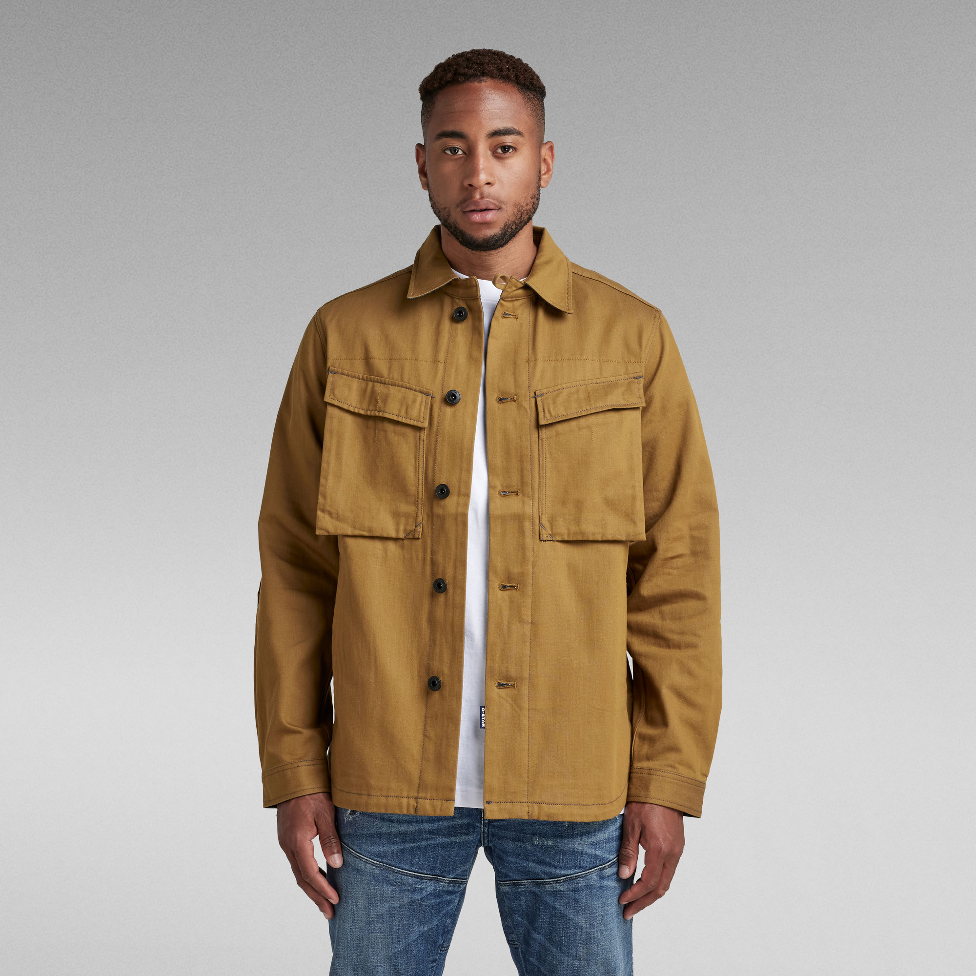 Mysterious Overshirt | Brown | G-Star RAW®