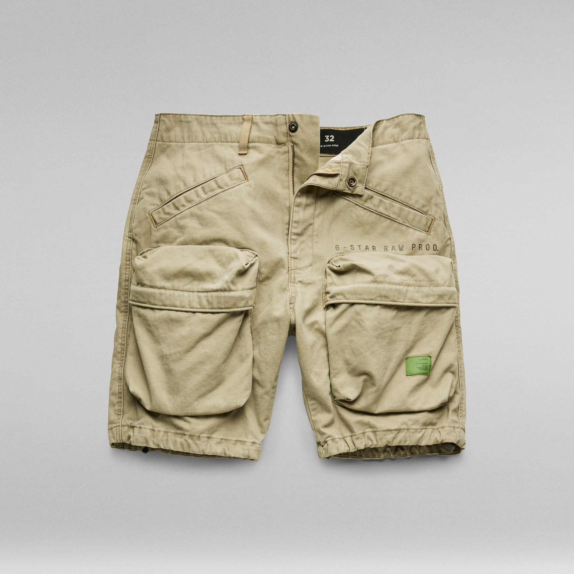 Relaxed Cargo Shorts Green GStar RAW®