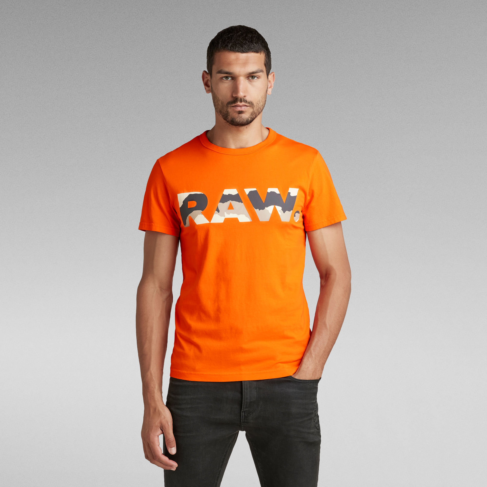 Graphic 6 TShirt Orange GStar RAW®