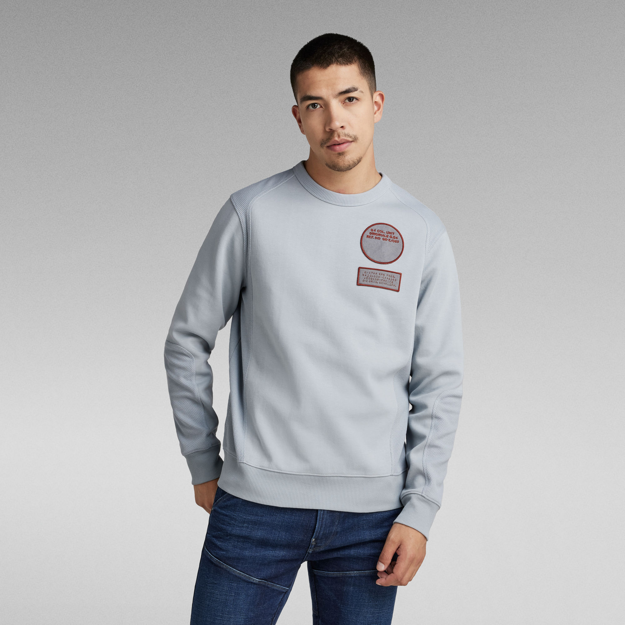 Moto Sweater | Grey | G-Star RAW® US