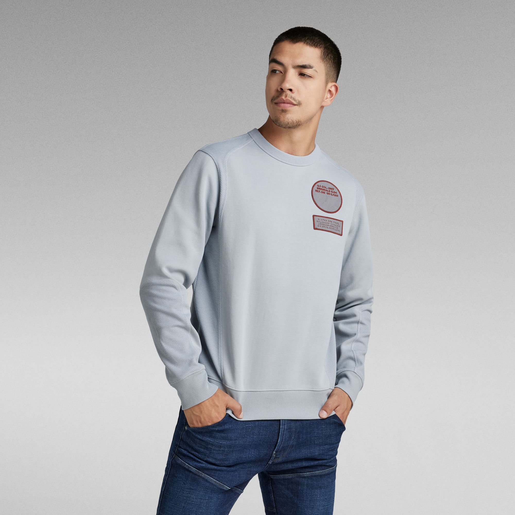 Moto Sweater | Grey | G-Star RAW®