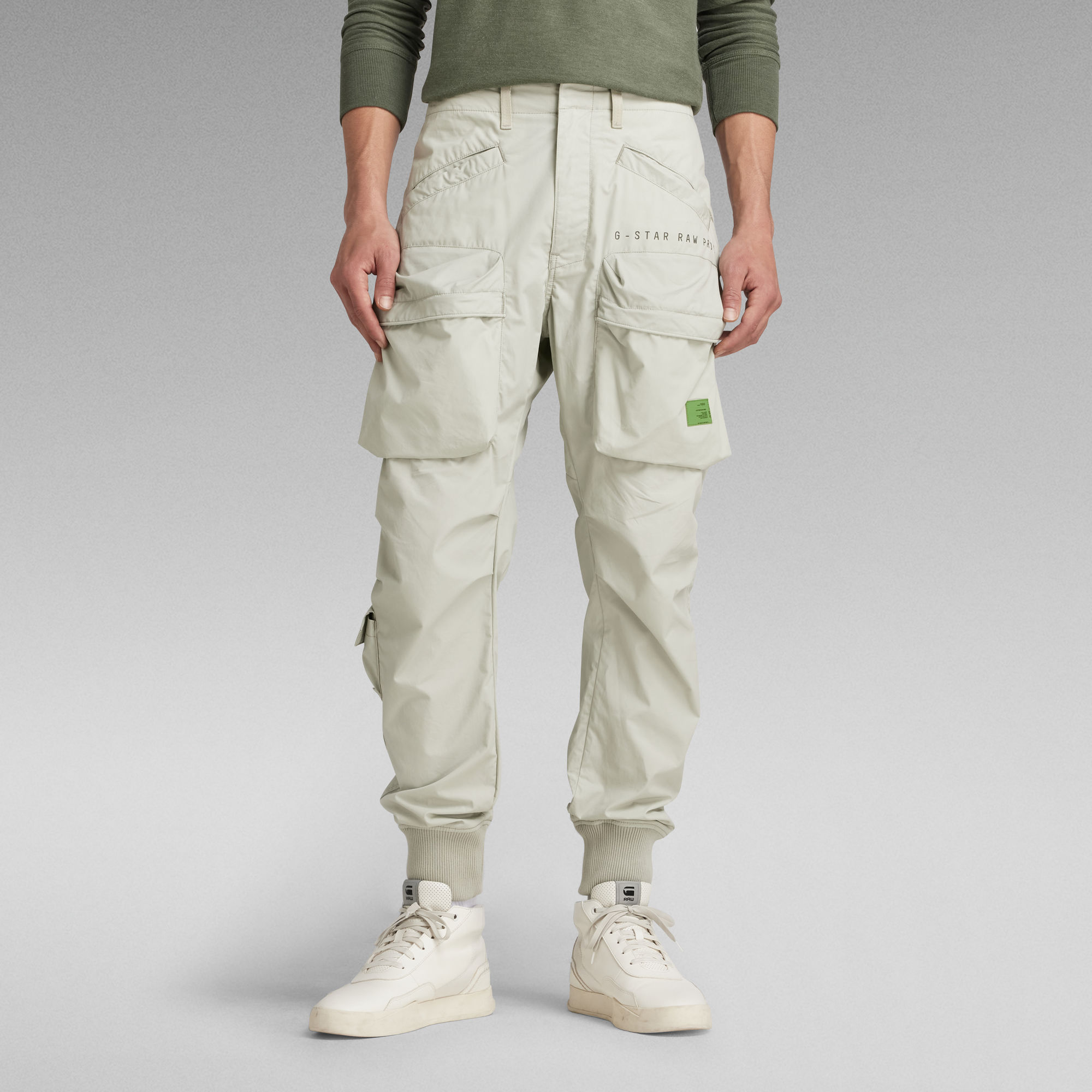 Relaxed Tapered Cargo Pants Grey GStar RAW®