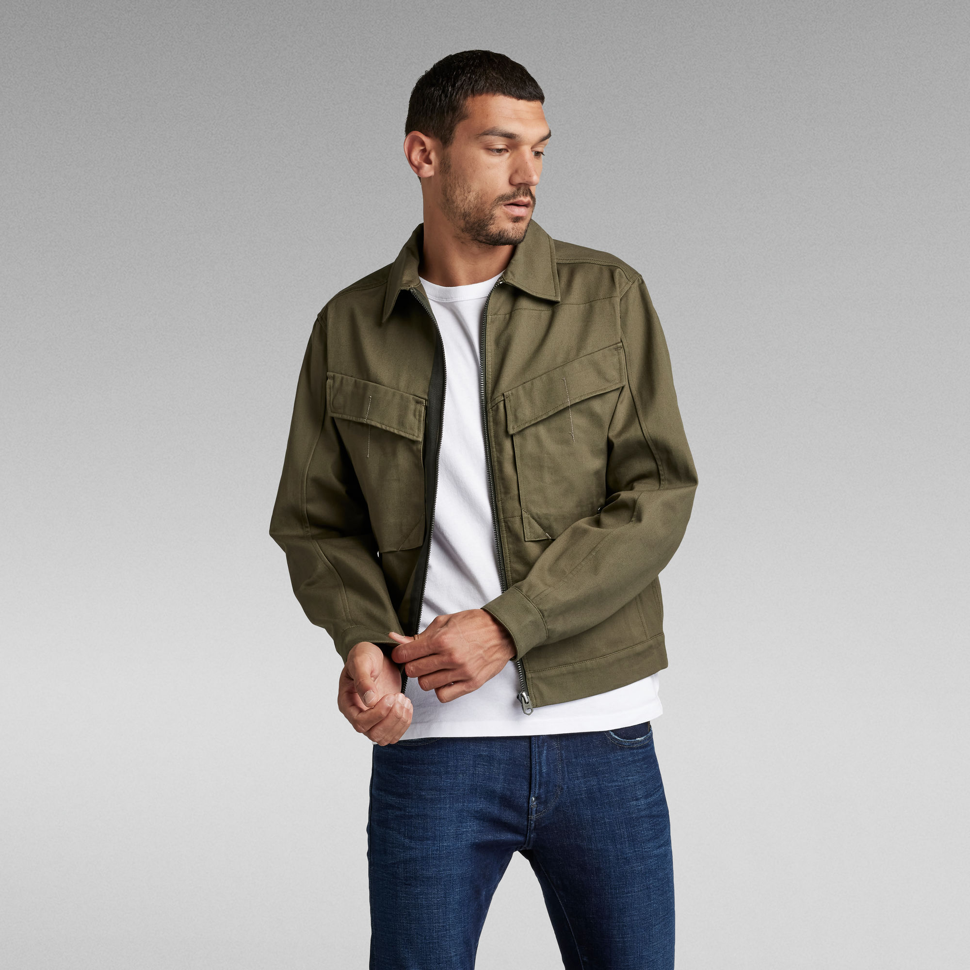 Trucker Jacket | Green | G-Star RAW® SK