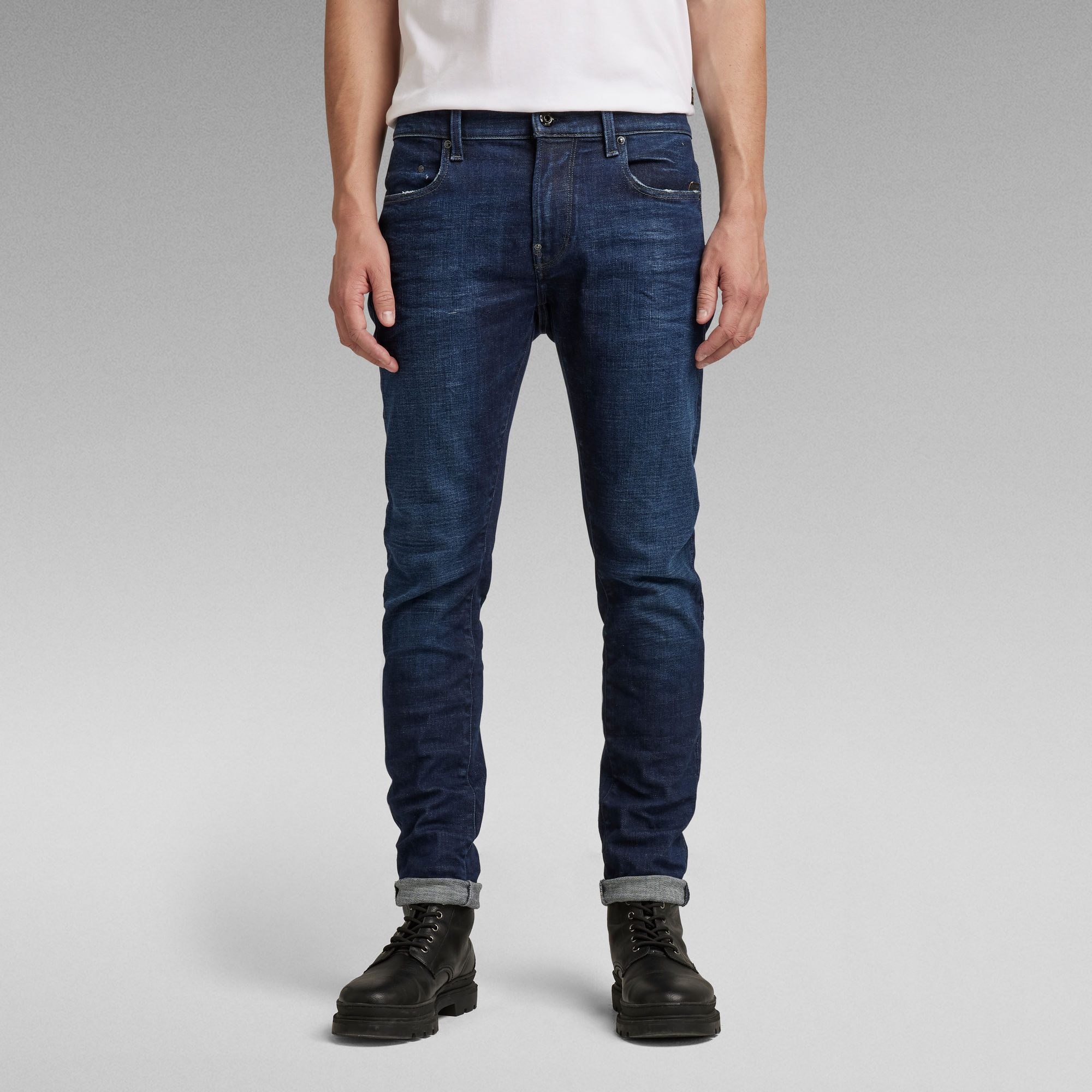 Revend FWD Skinny Jeans Men Dark blue GStar RAW®