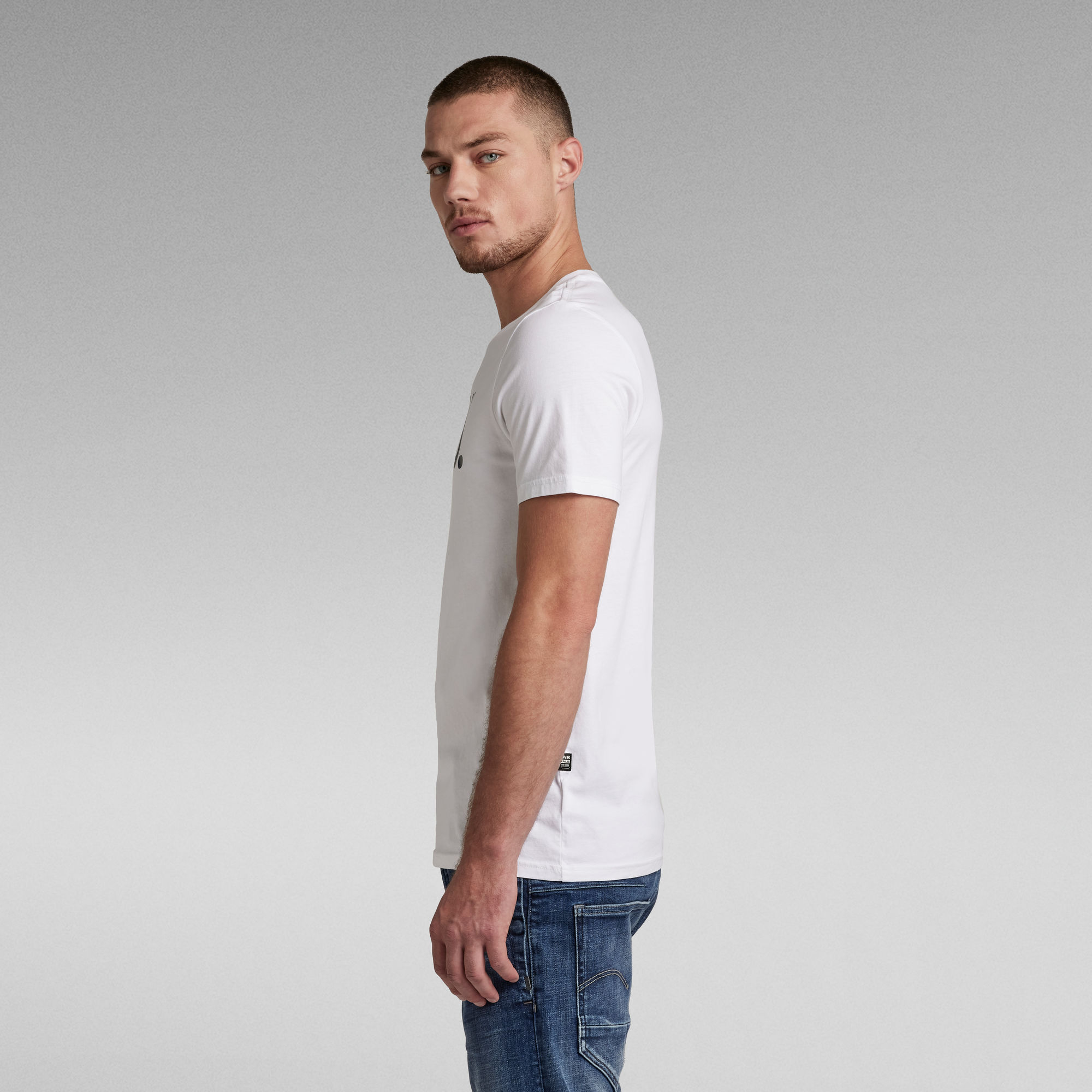 3d Raw Slim T Shirt White G Star Raw® 