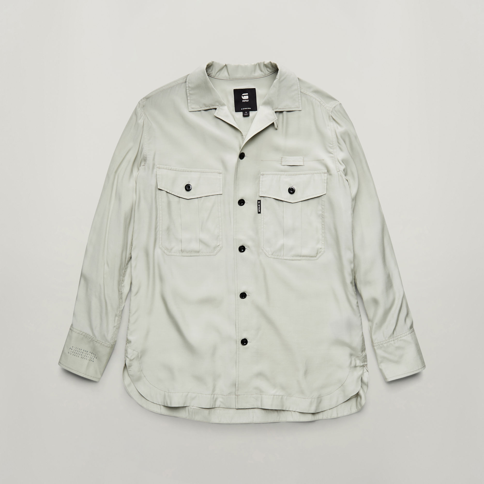 Officer Boyfriend Silk Shirt Grey GStar RAW®