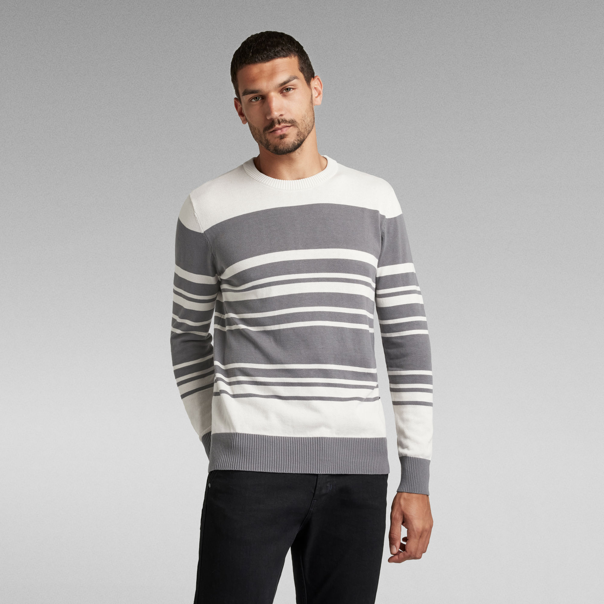 Stripe Knitted Sweater | Multi color | G-Star RAW®