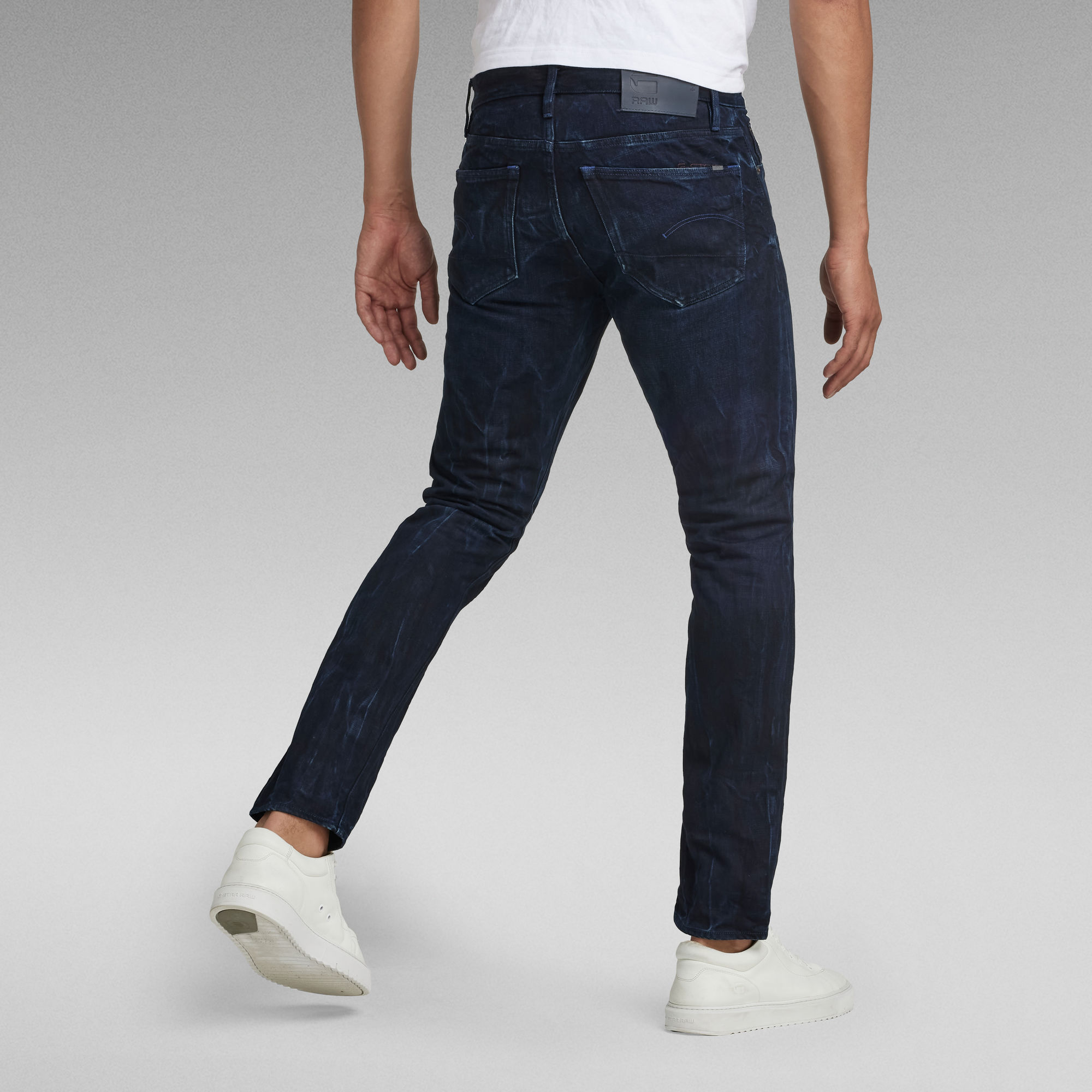 3301 Slim Selvedge Jeans | Dark blue | G-Star RAWÂ®