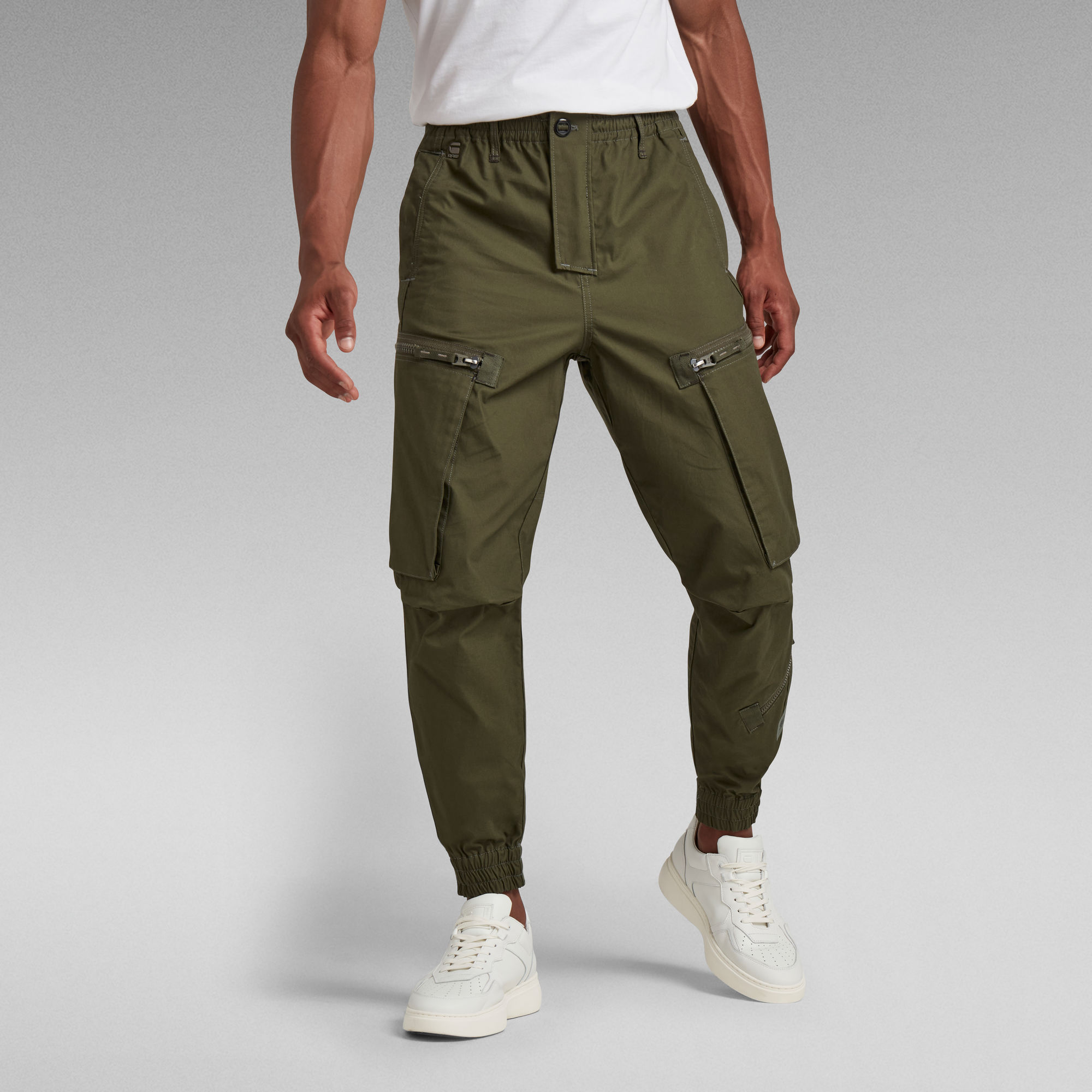 g star raw black cargo pants