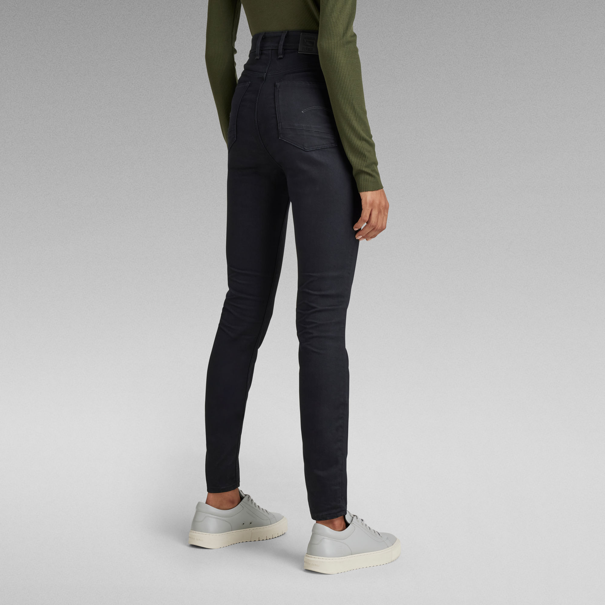 Kafey Ultra High Skinny Jeans | Women | Black | G-Star RAW®