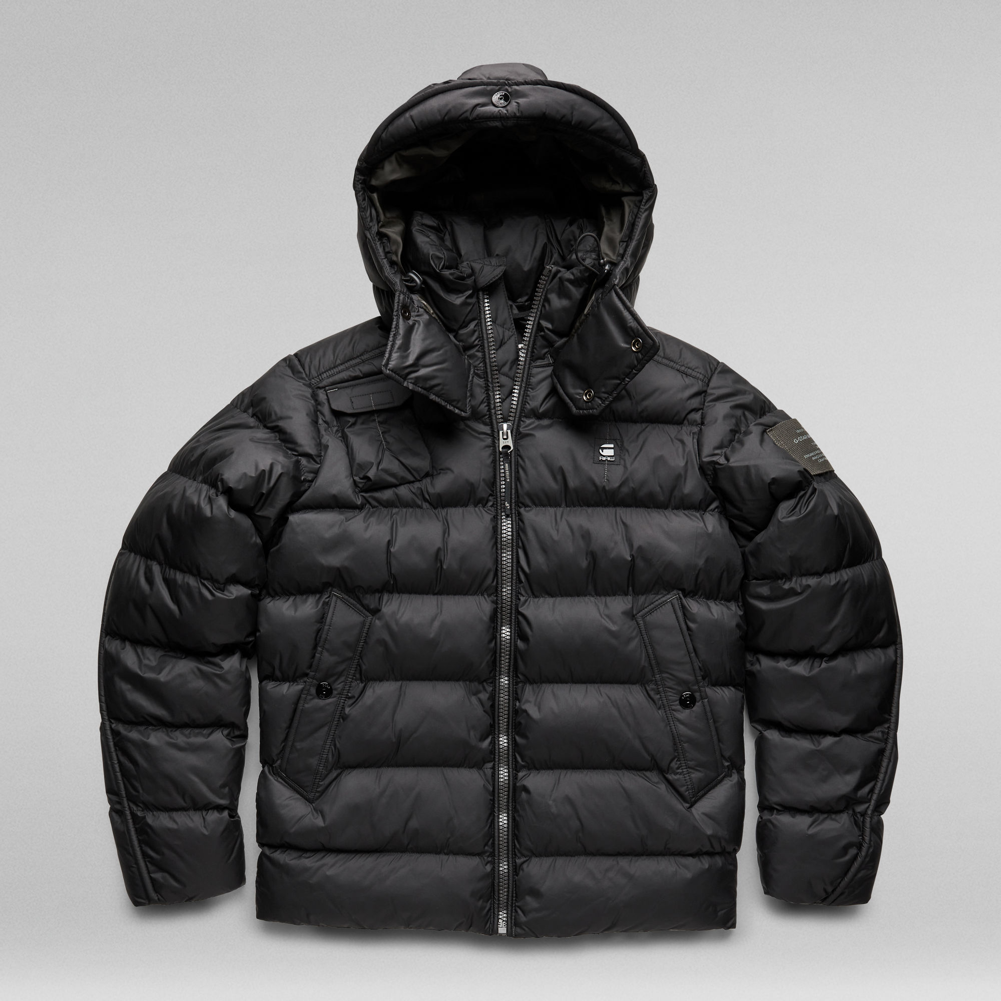 G - Whistler Padded Hooded Jacket | Black | G-Star RAW®