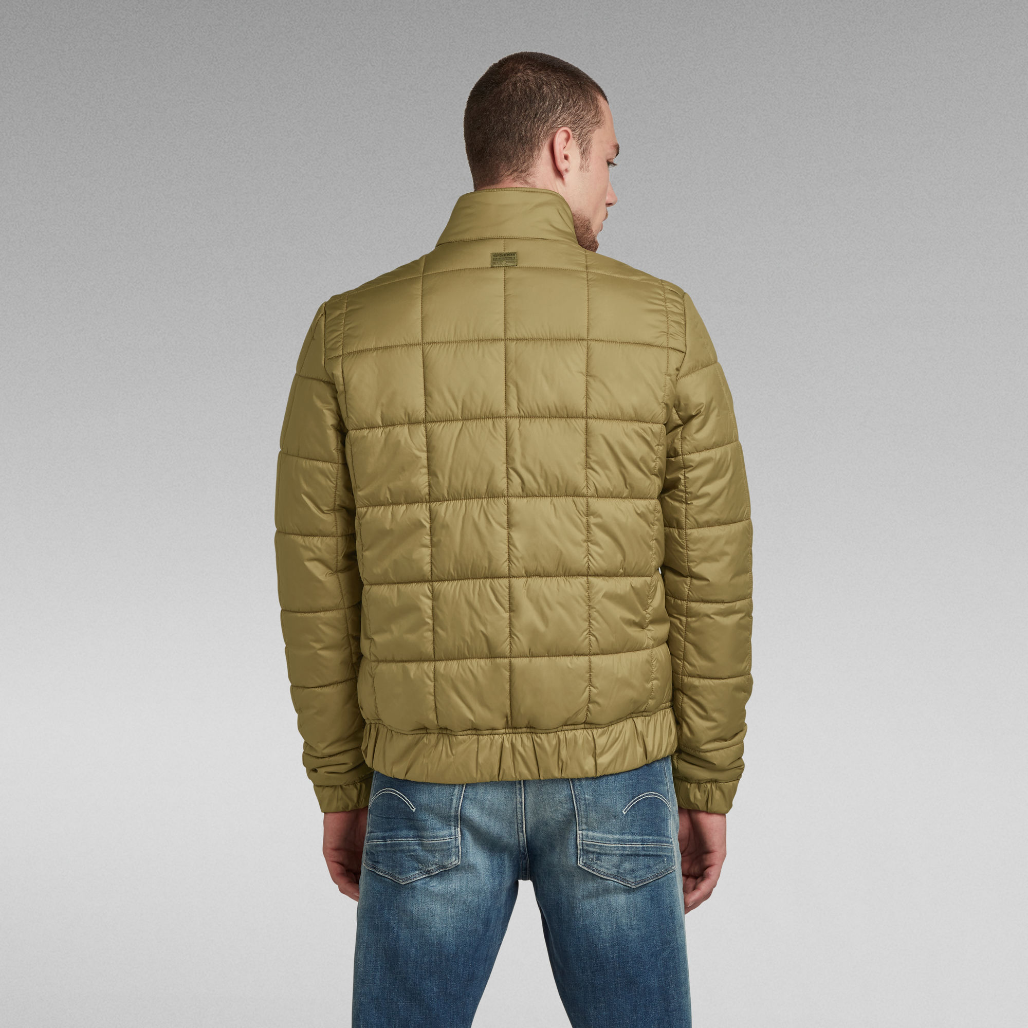 Meefic Square Quilted Jacket Green GStar RAW®