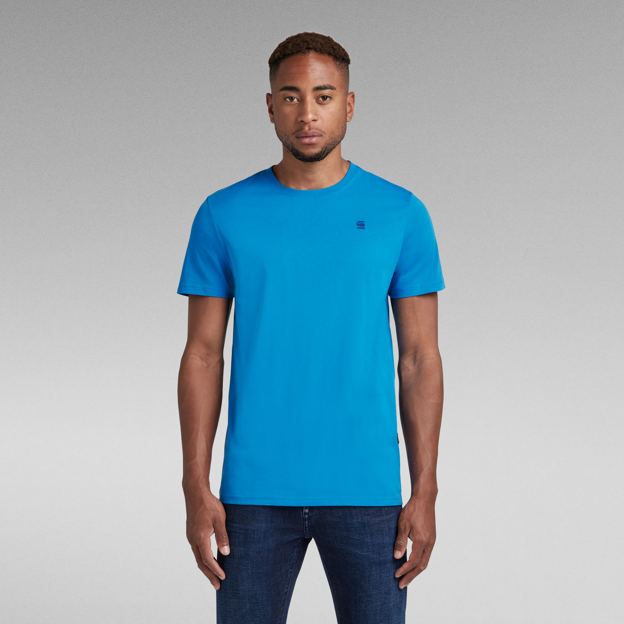 Base-S T-Shirt | Medium blue | G-Star RAW®