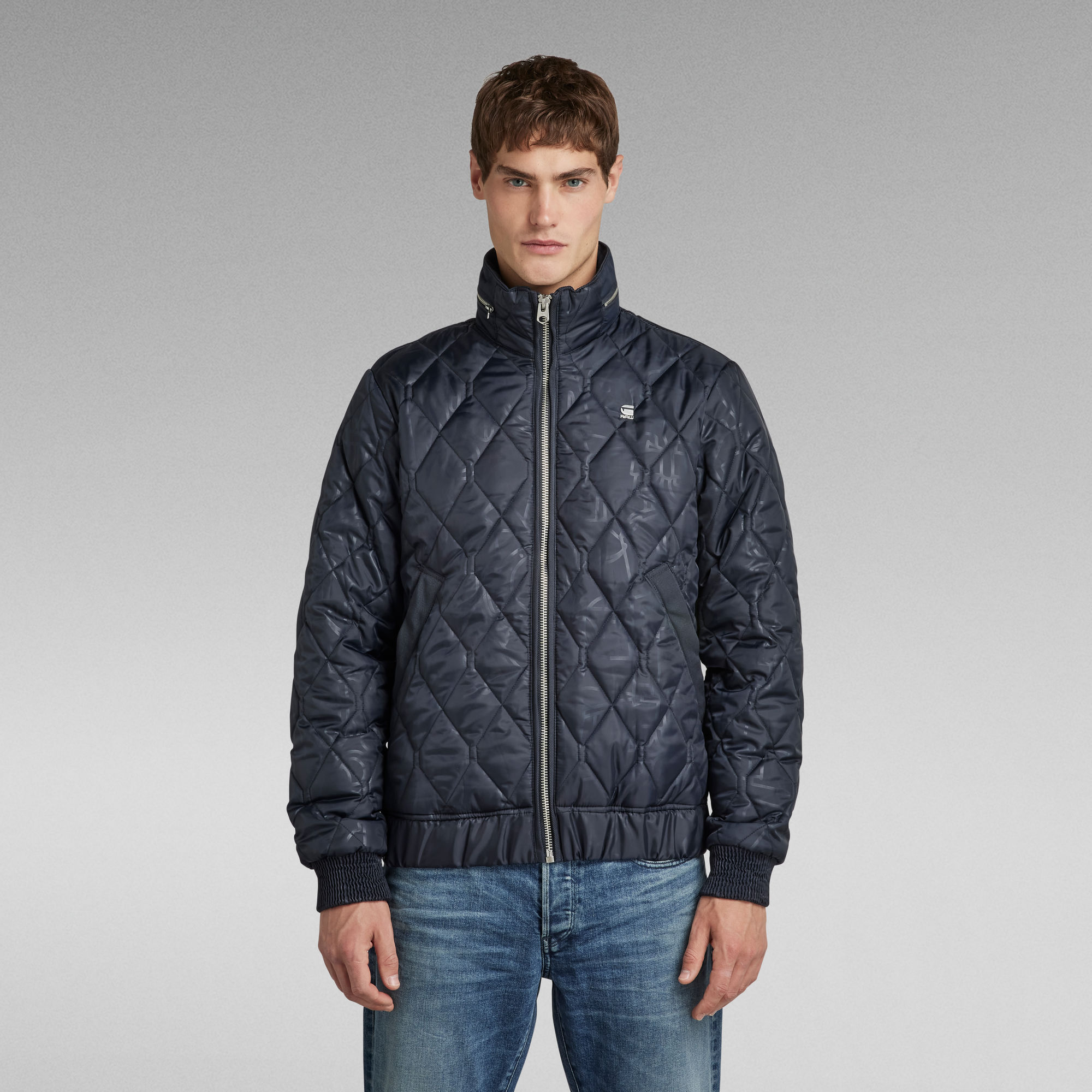 meefic quilted overshirt