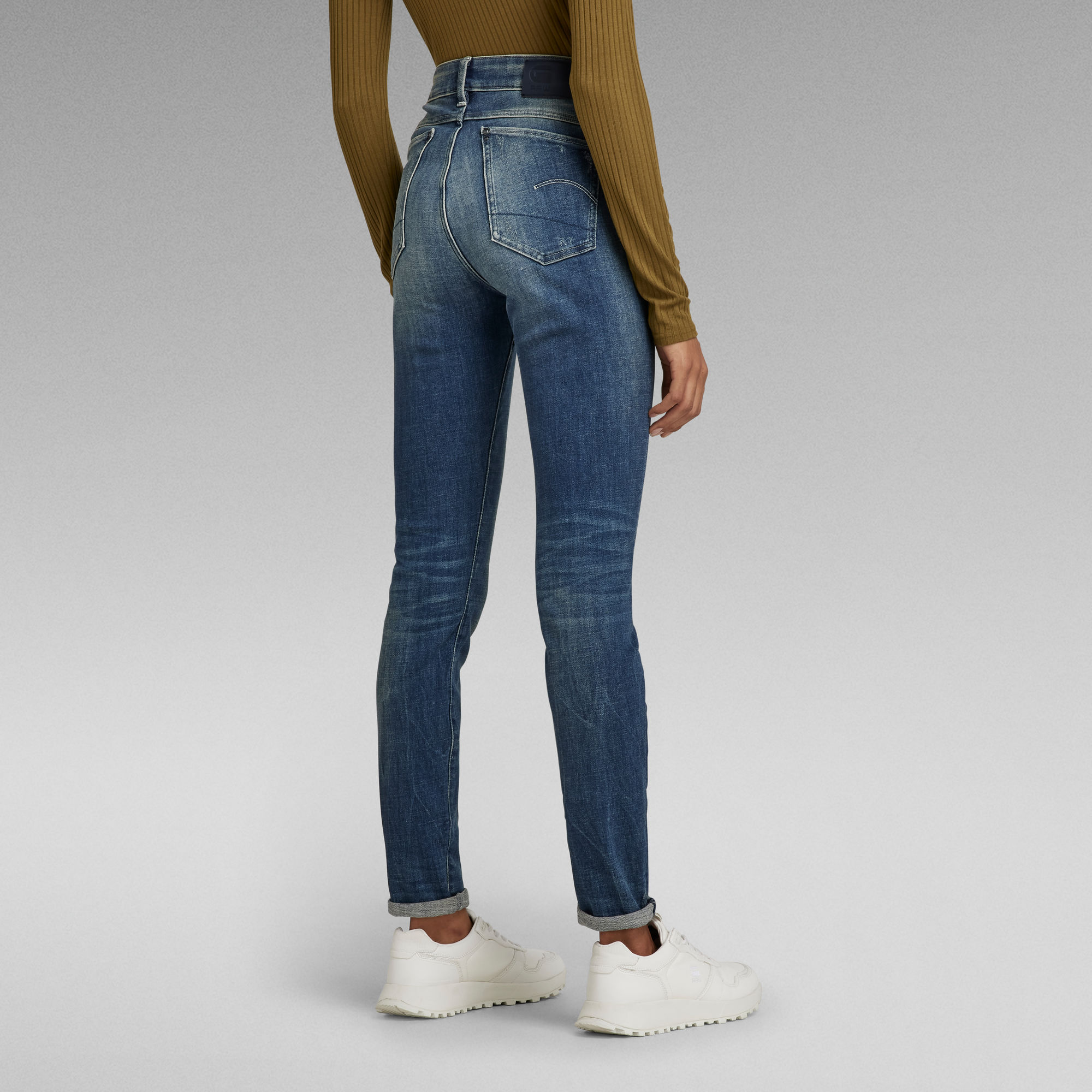 Lhana Skinny Jeans | Medium blue | G-Star RAW®