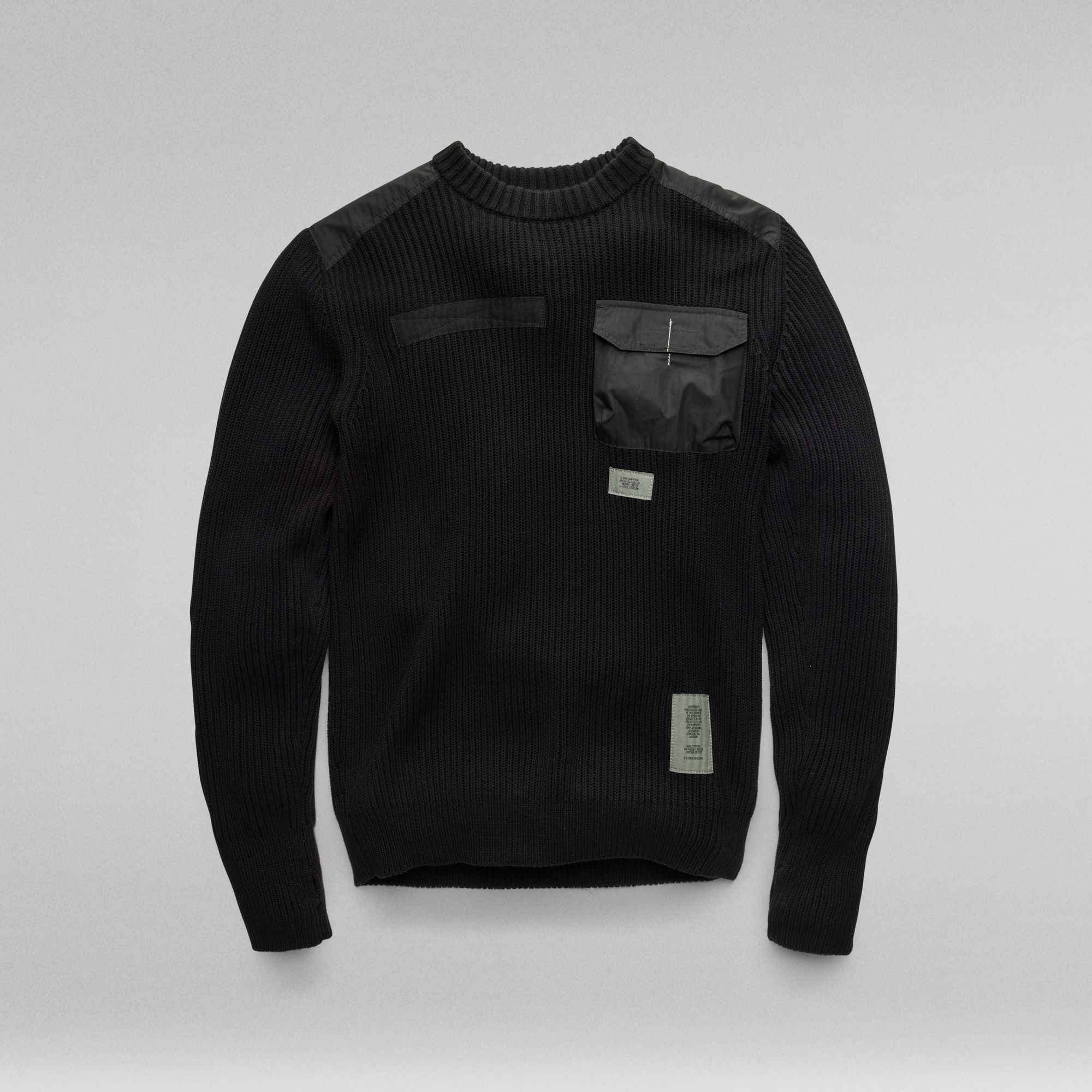 Army Knitted Sweater Black G Star Raw® 8853