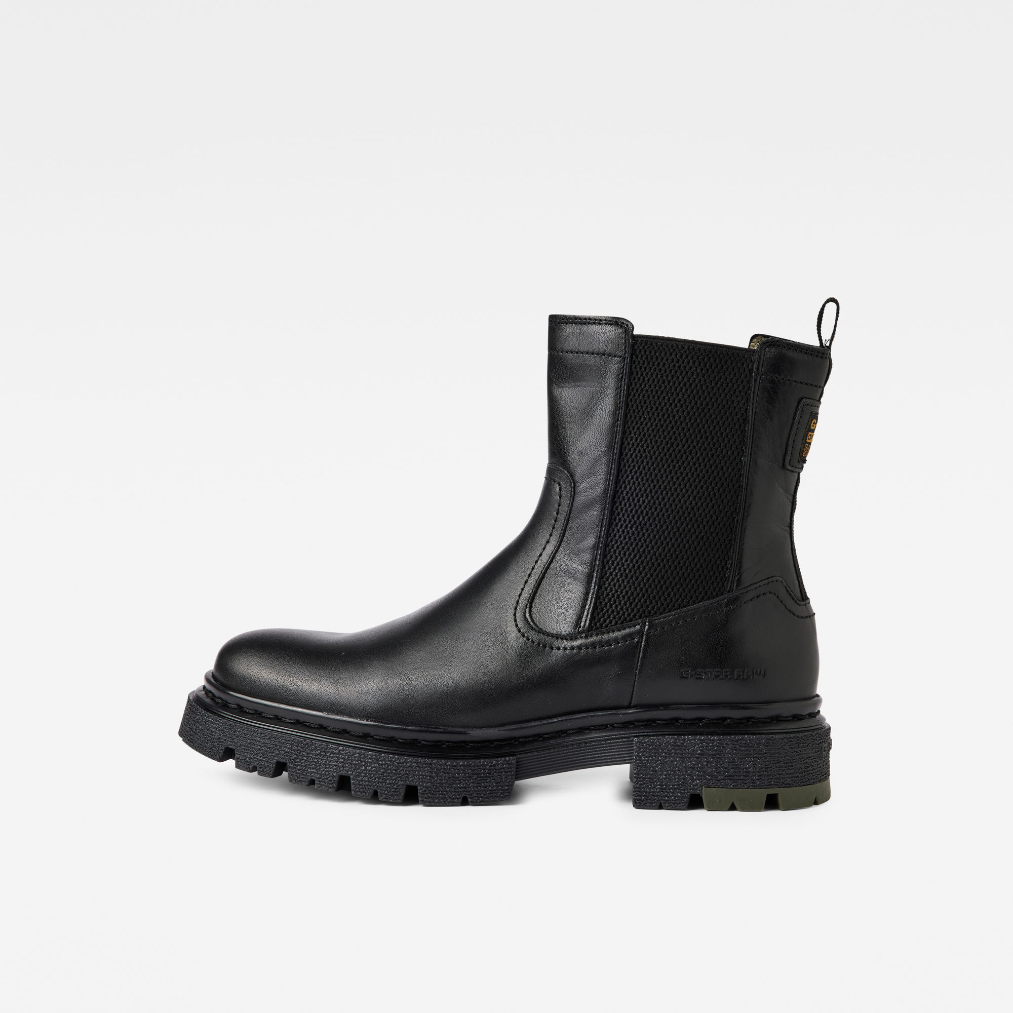 Kafey Chelsea Leather Boots | Black | G-Star RAW®
