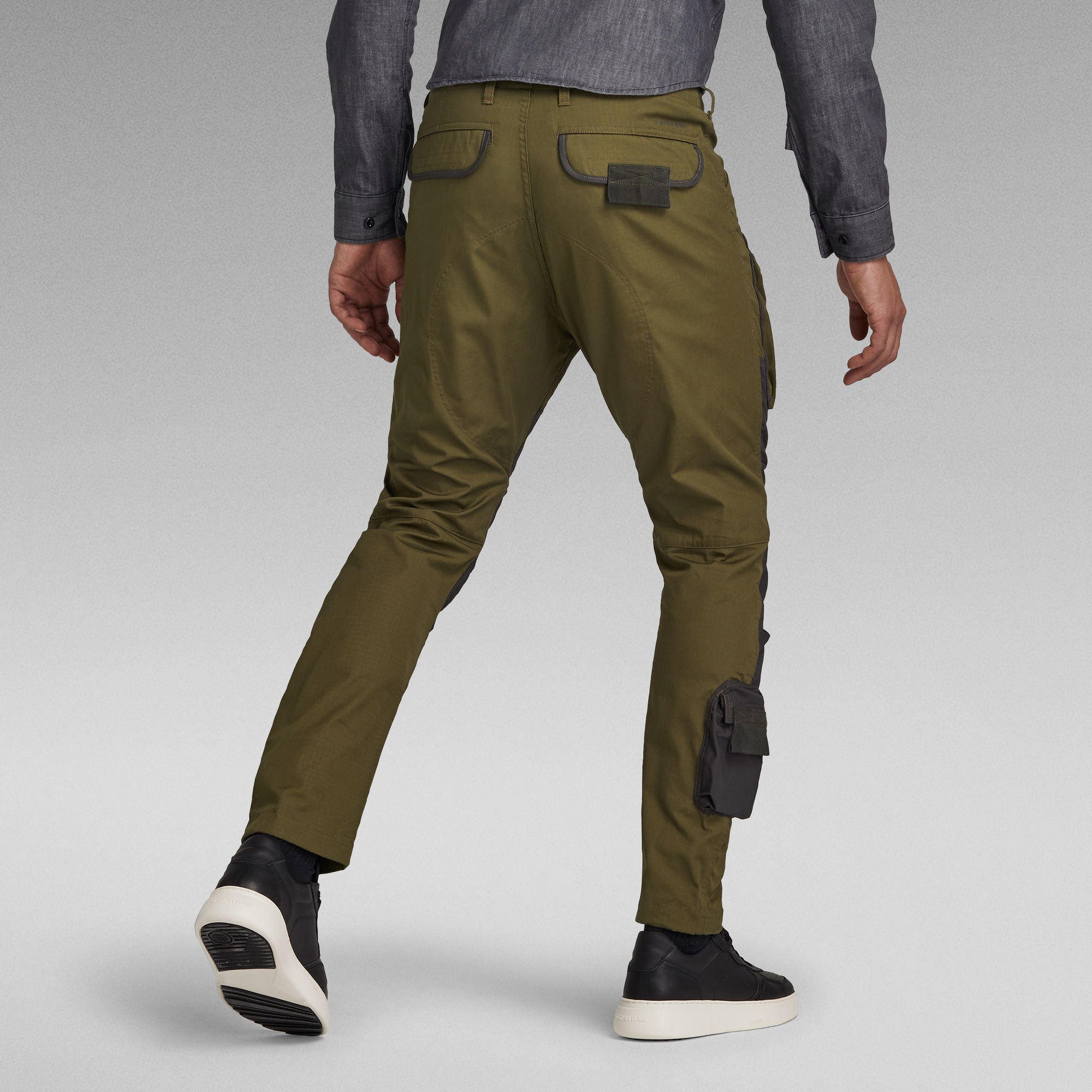 straight tapered cargo pants