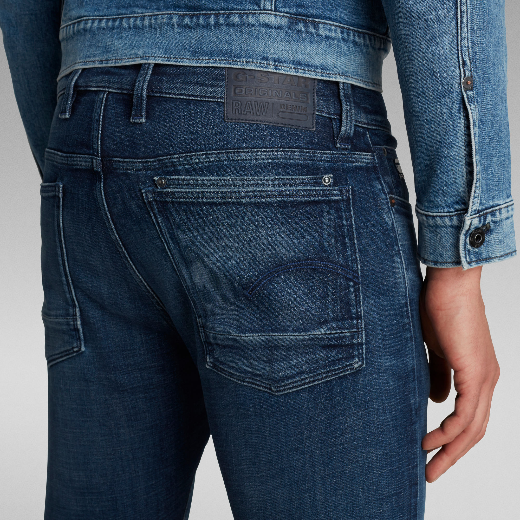 Lancet Skinny Jeans Mittelblau GStar RAW®