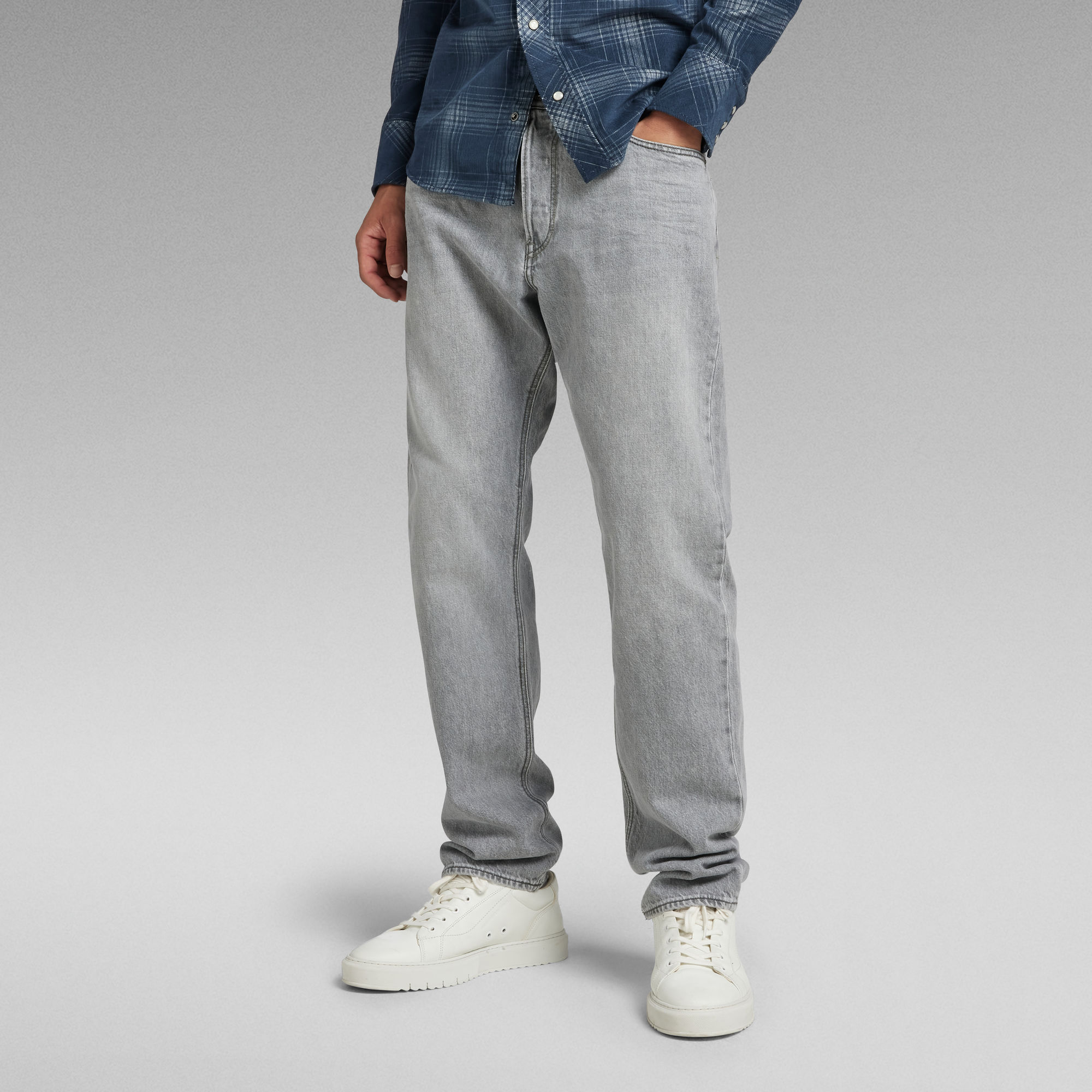 Triple A Regular Straight Jeans | Grey | G-Star RAW®