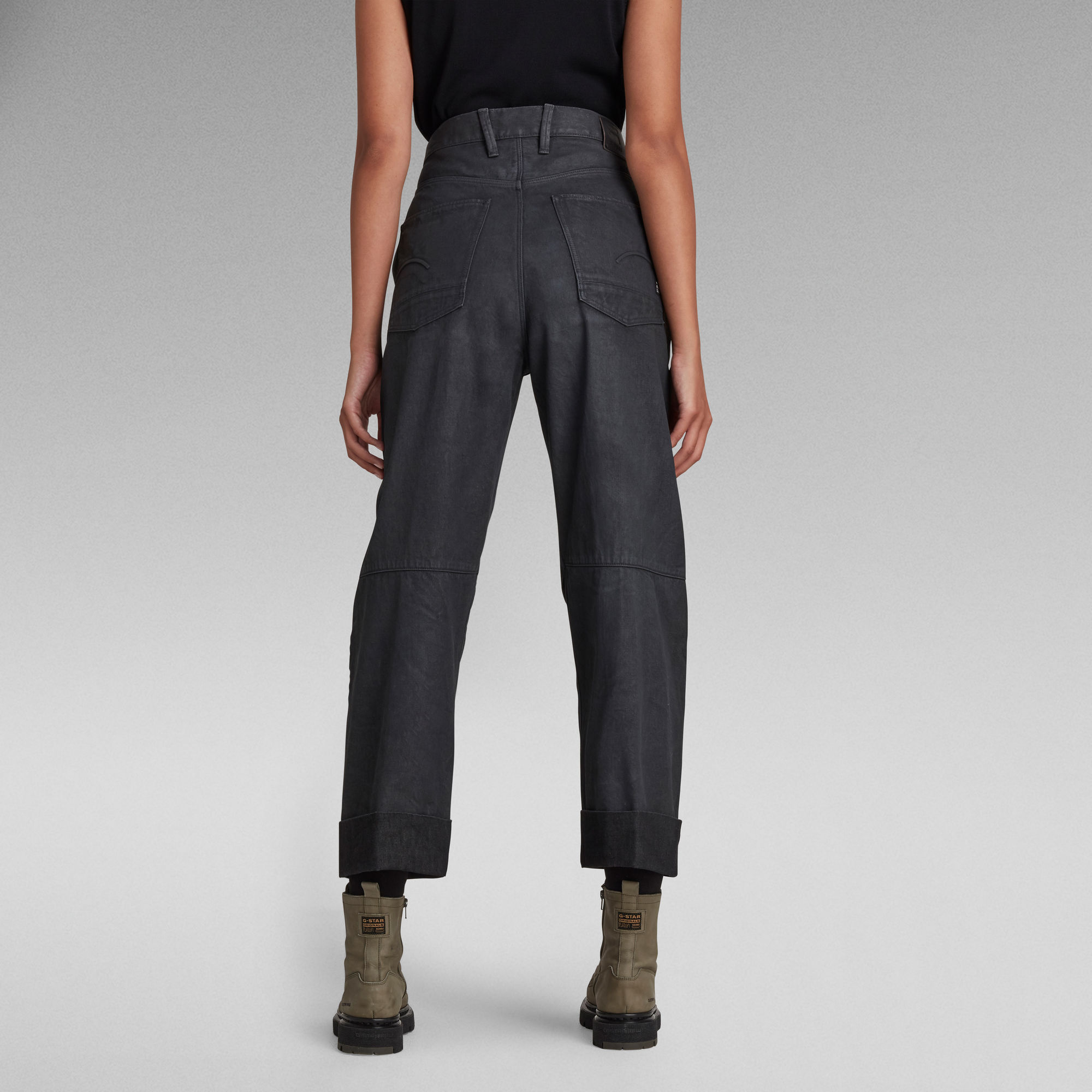 Eve 3D Wide Leg Jeans | Grey | G-Star RAW®