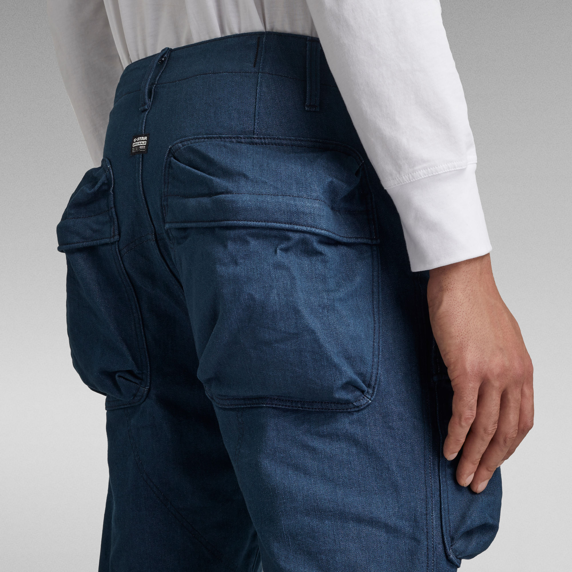 Relaxed Tapered Cargo Pants Dark blue GStar RAW®