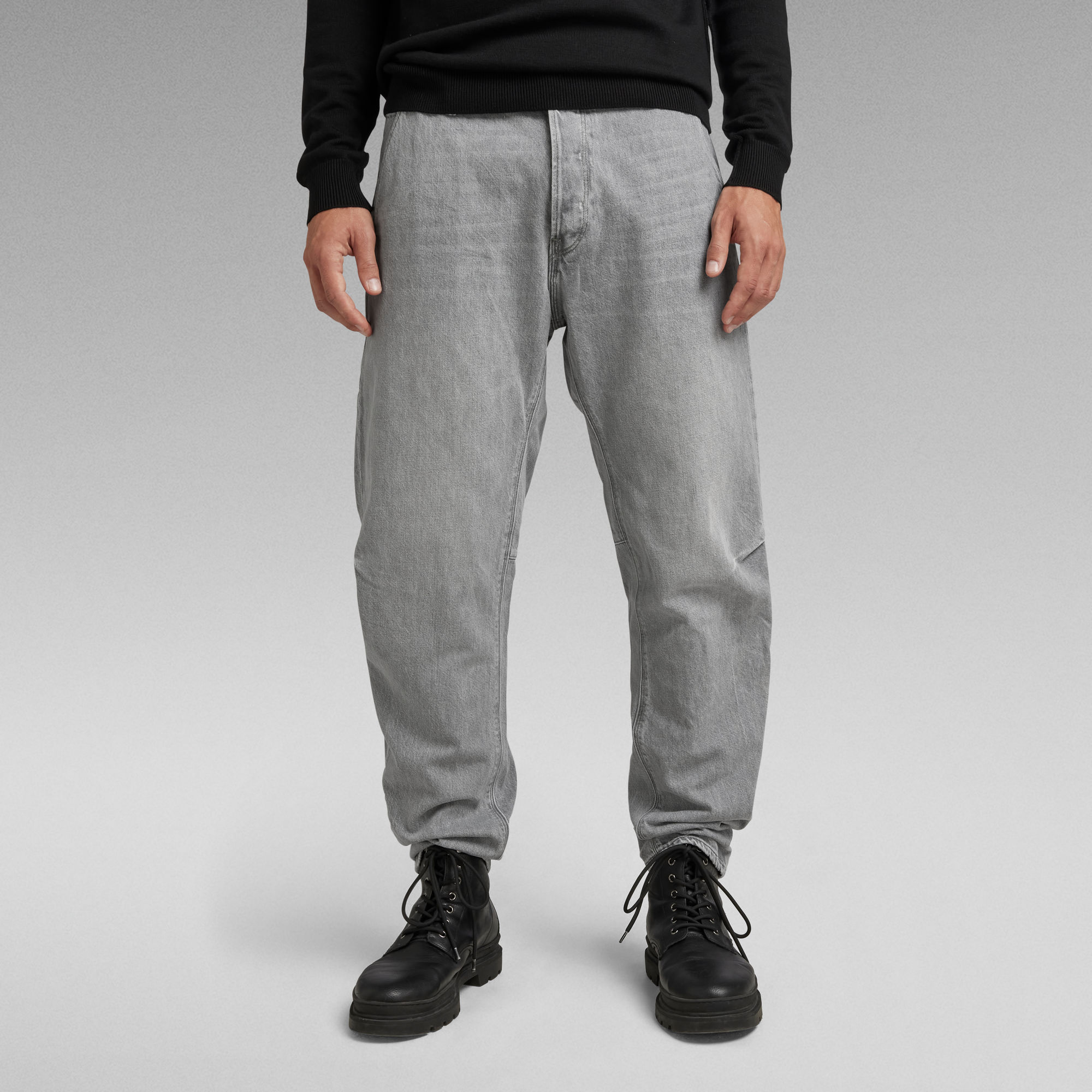Grip 3D Relaxed Tapered Jeans | Grey | G-Star RAW®