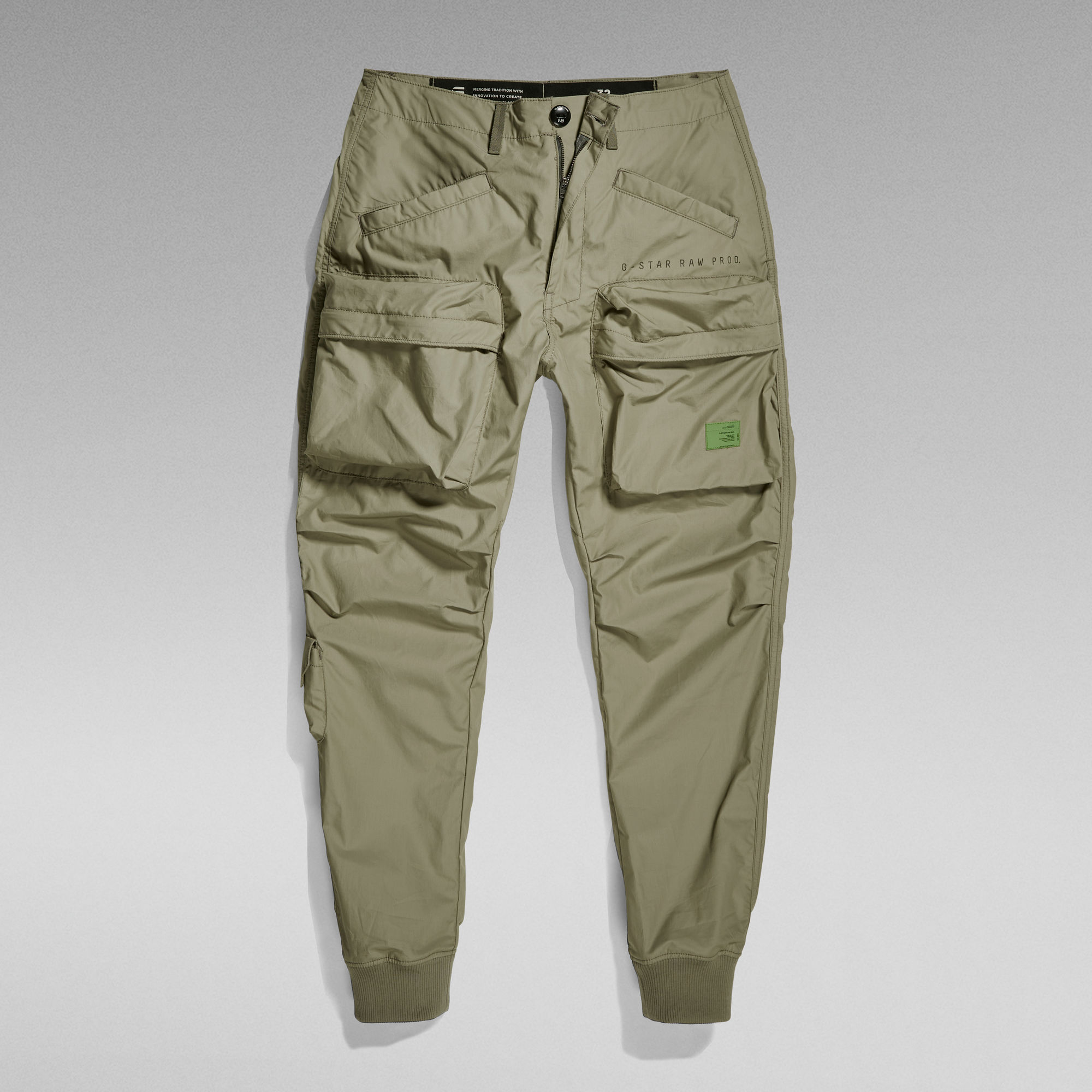 Relaxed Tapered Cargo Pants Green G Star RAW