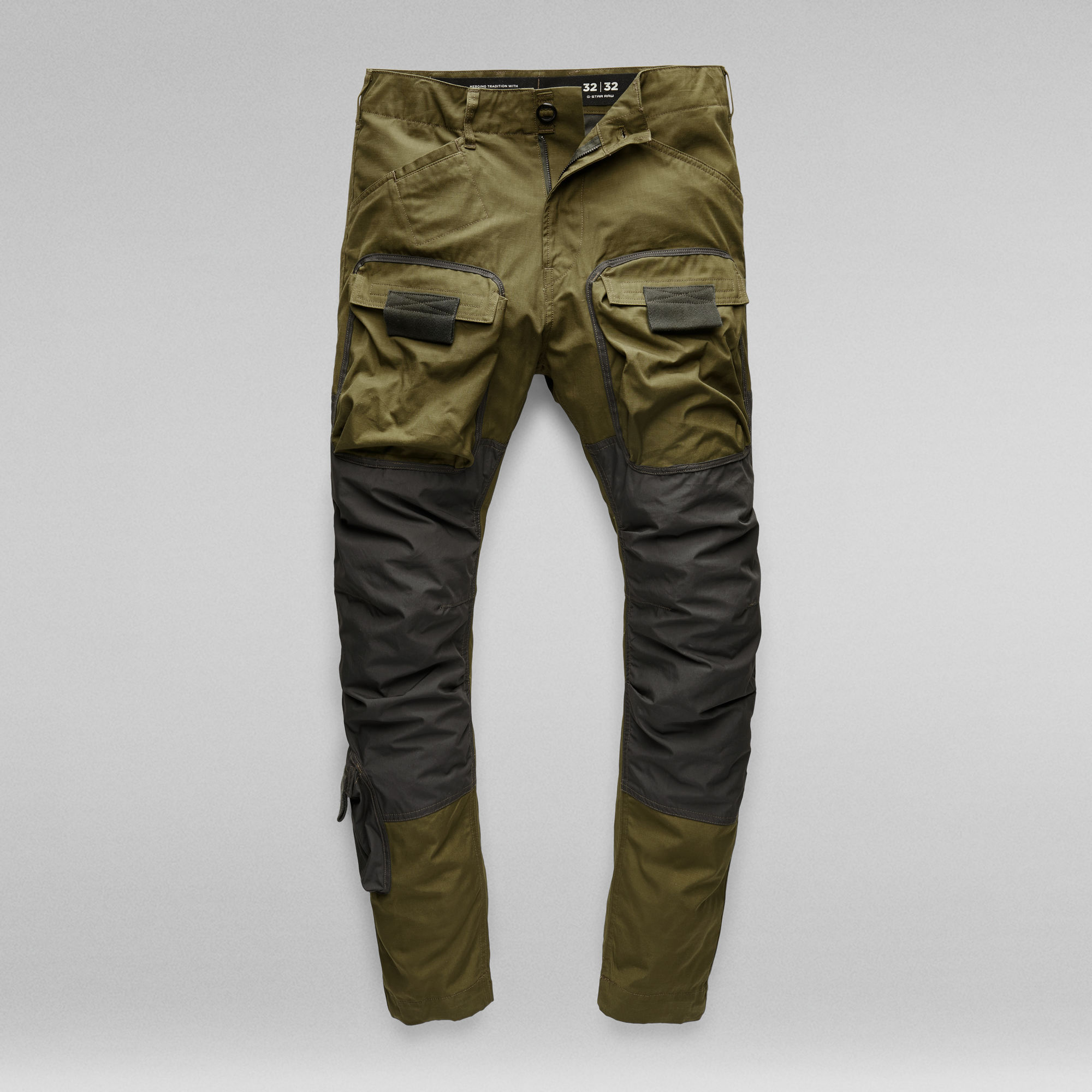 straight tapered cargo pants