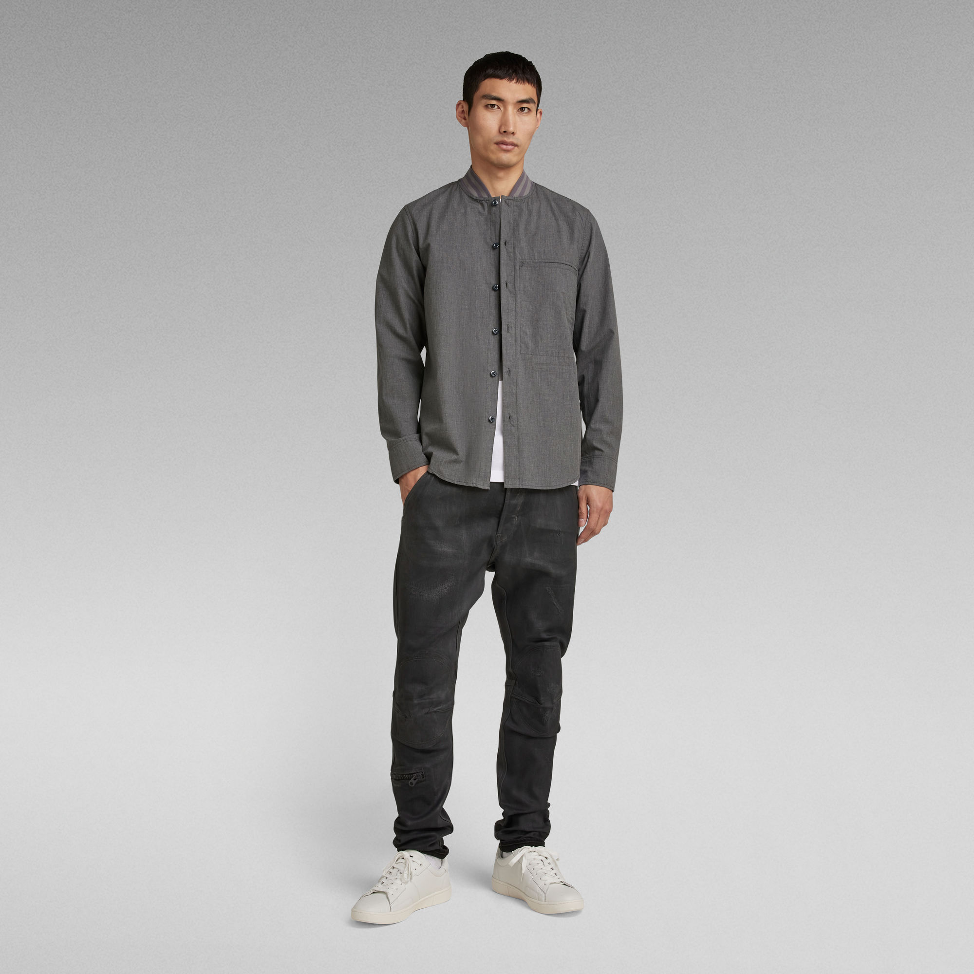 Bomber Collar Regular Shirt Multi color GStar RAW®