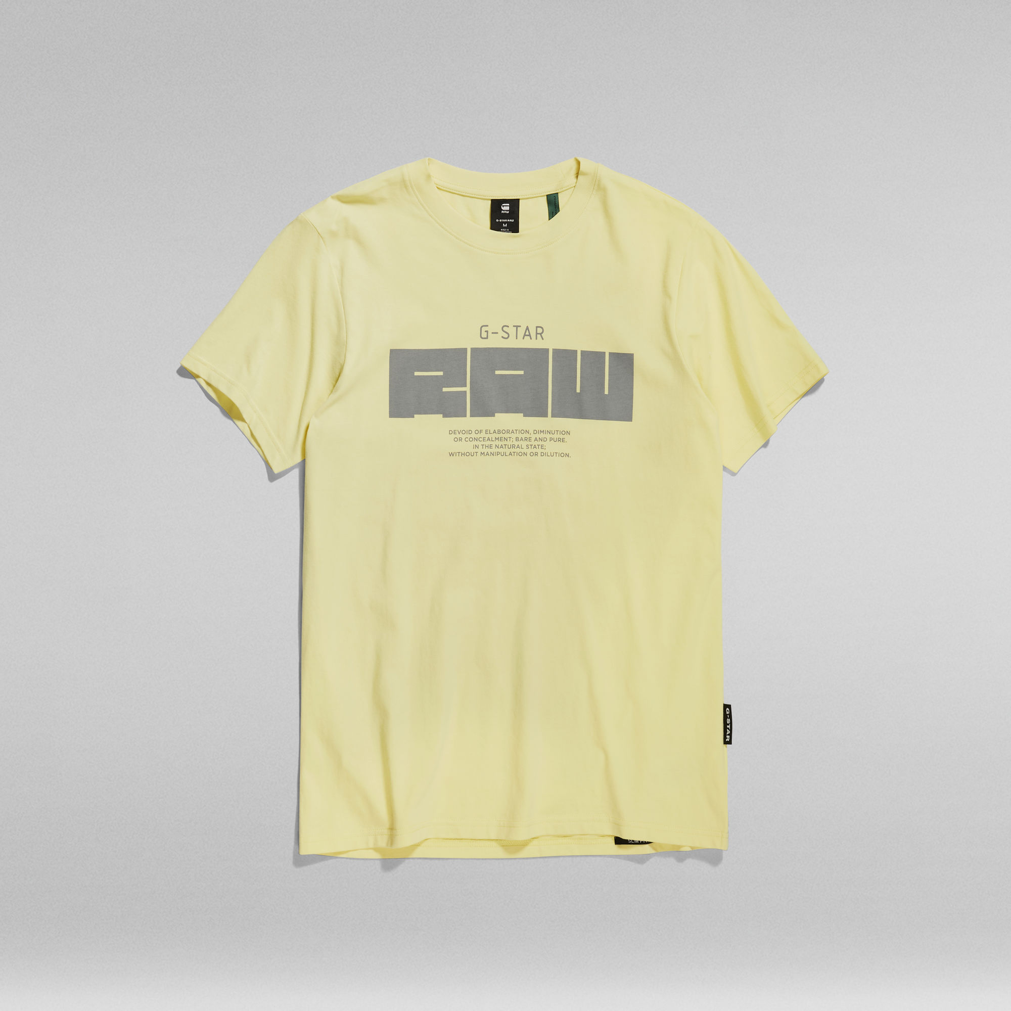 Raw Graphic Slim T Shirt Gelb G Star Raw®