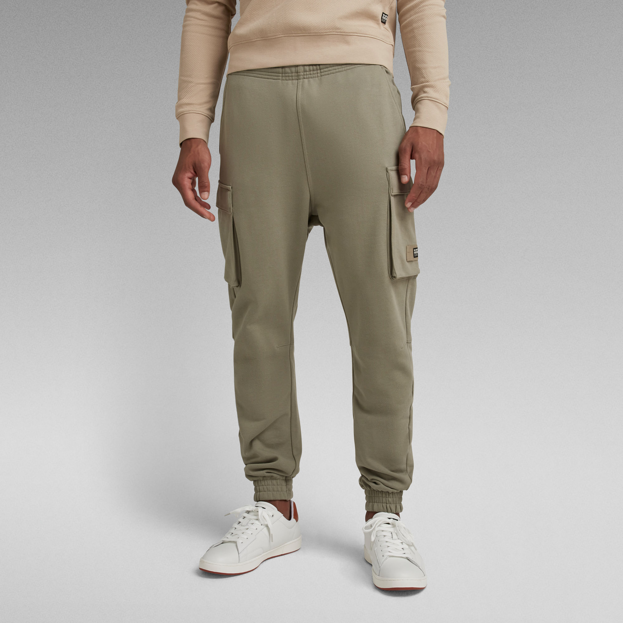 Cargo Pocket Sweat Pants | Green | G-Star RAW®