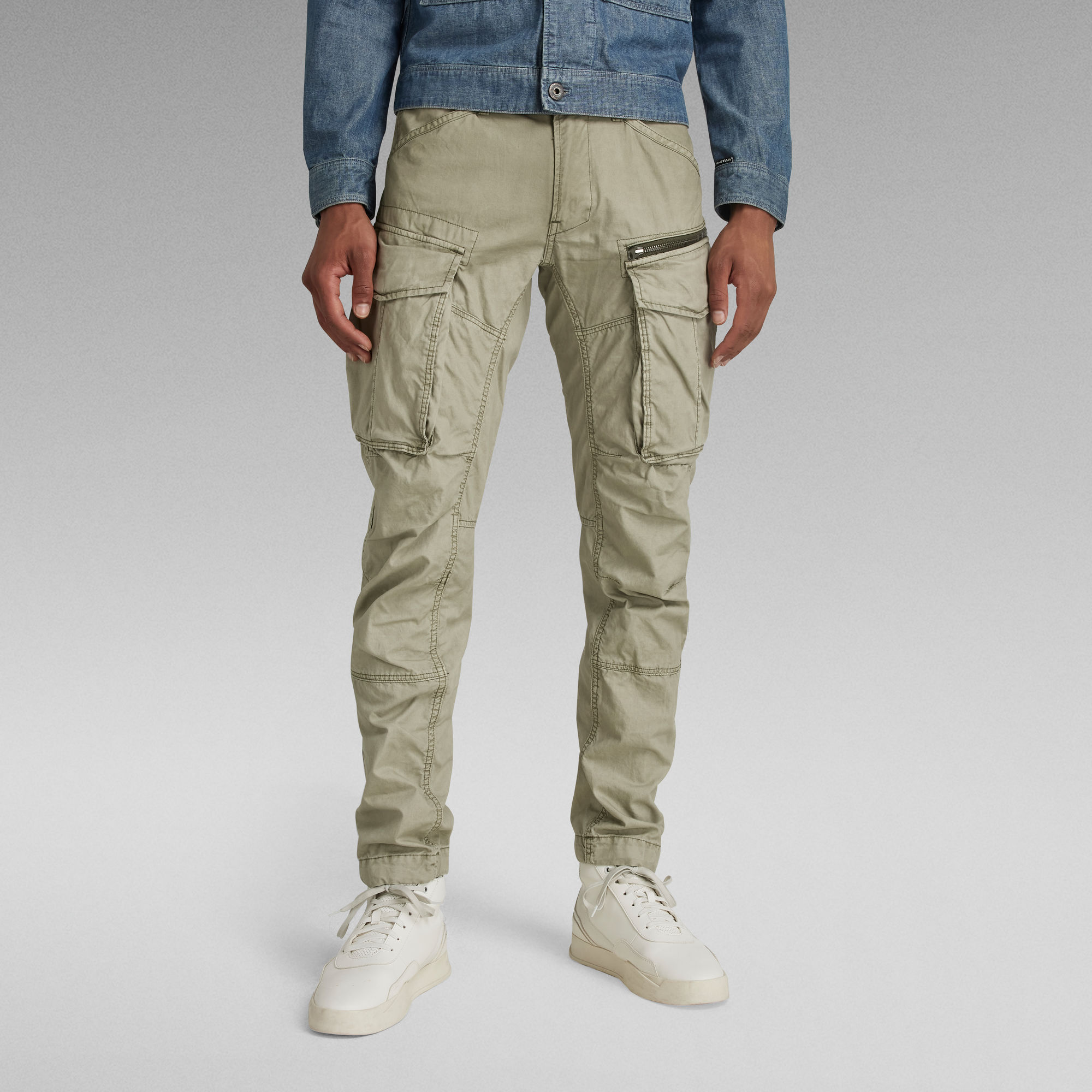 rovic zip 3d straight tapered pant