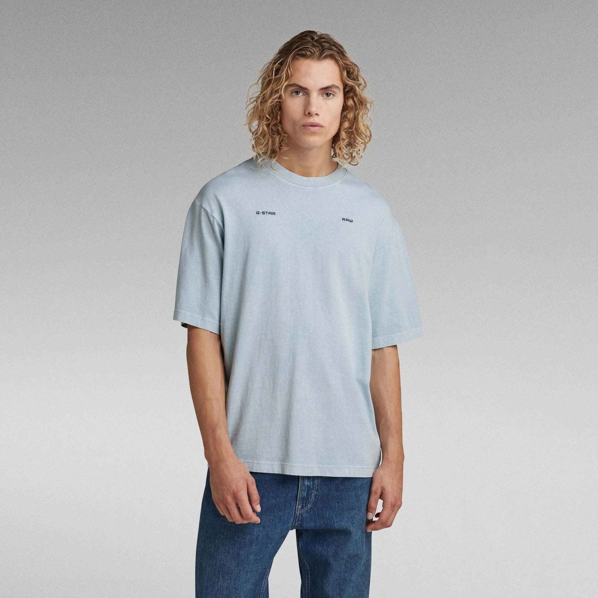 Boxy Base GD T-Shirt | Medium blue | G-Star RAW®