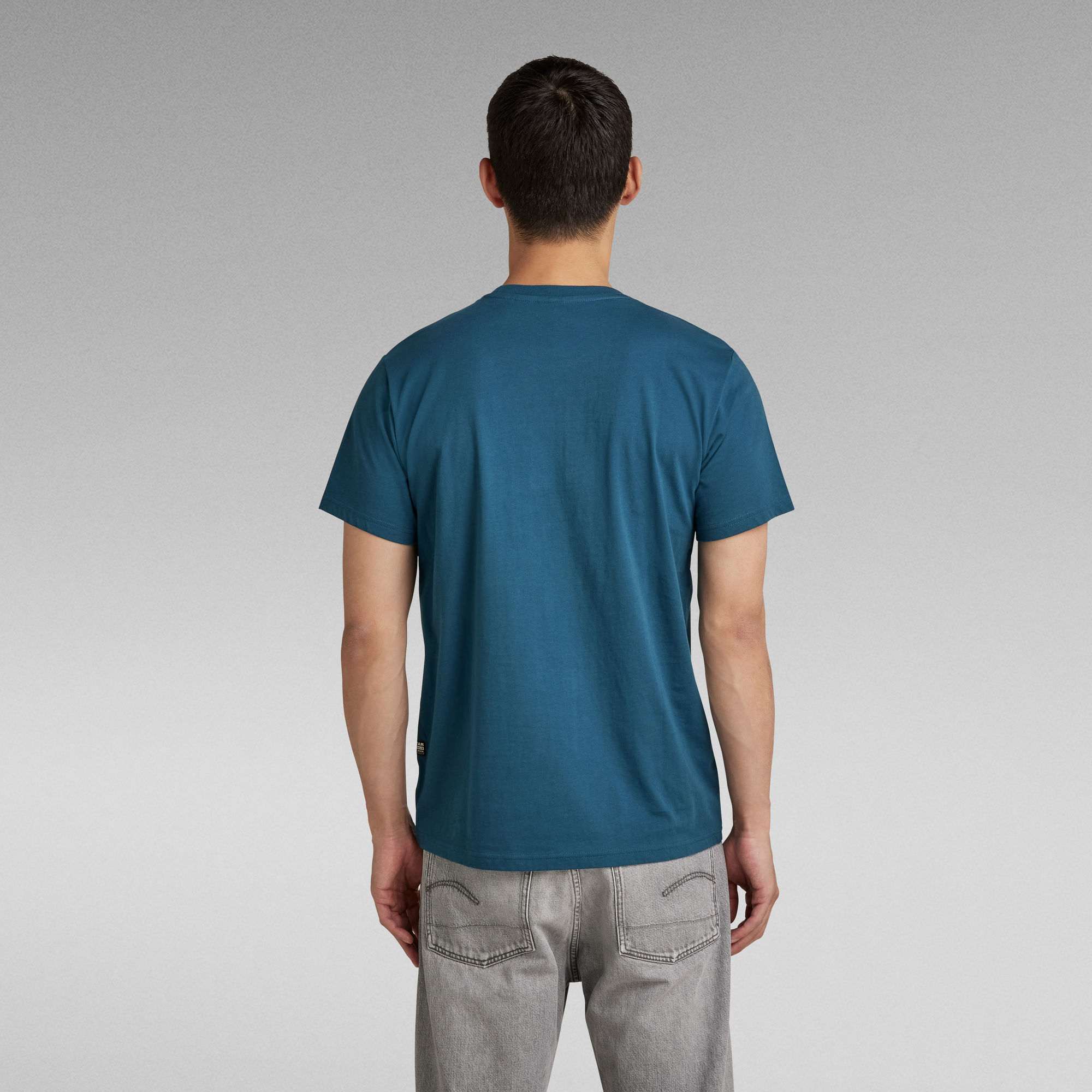 Boxed High Density Graphic T-Shirt | Medium blue | G-Star RAW®