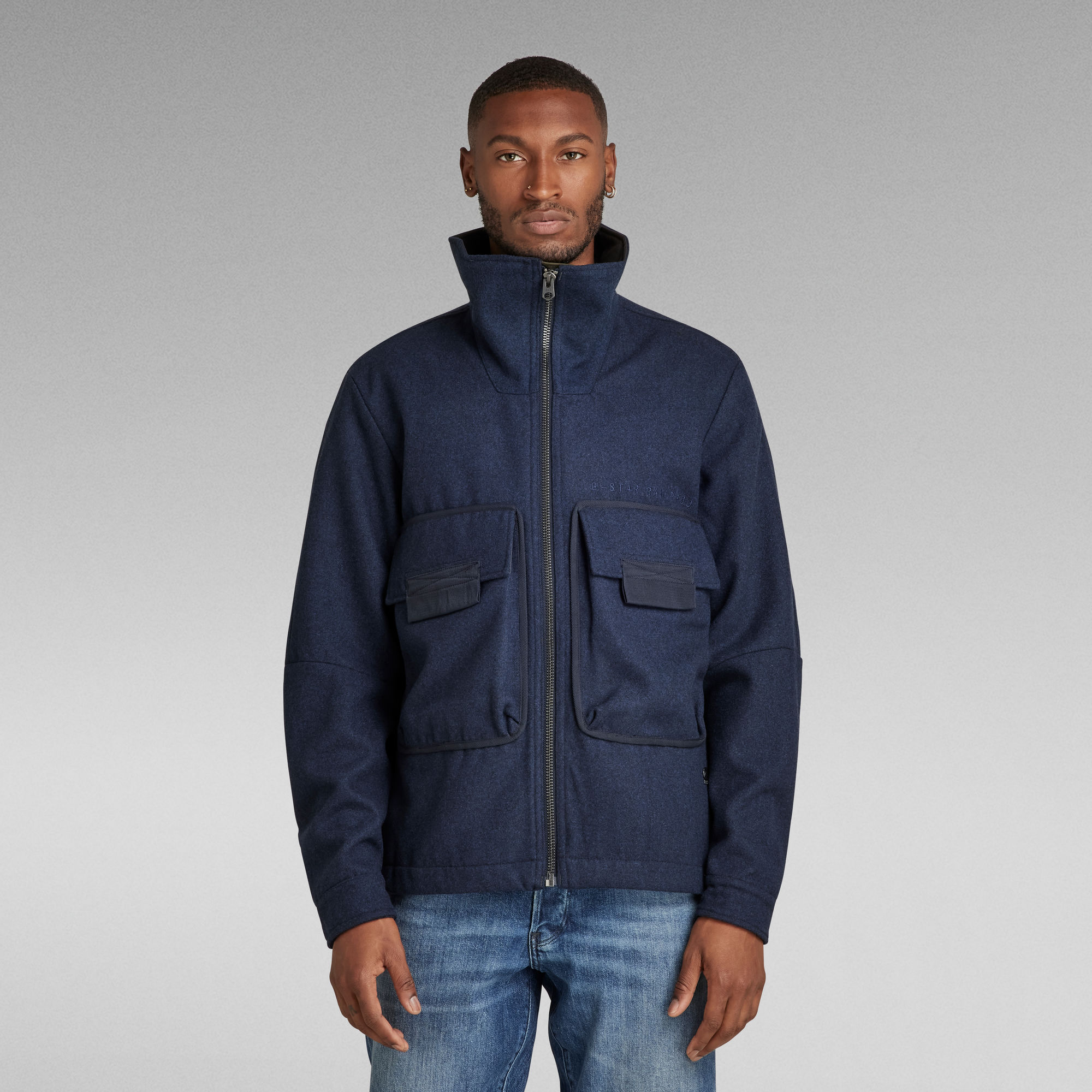 Wool Bomber | Dark blue | G-Star RAW®