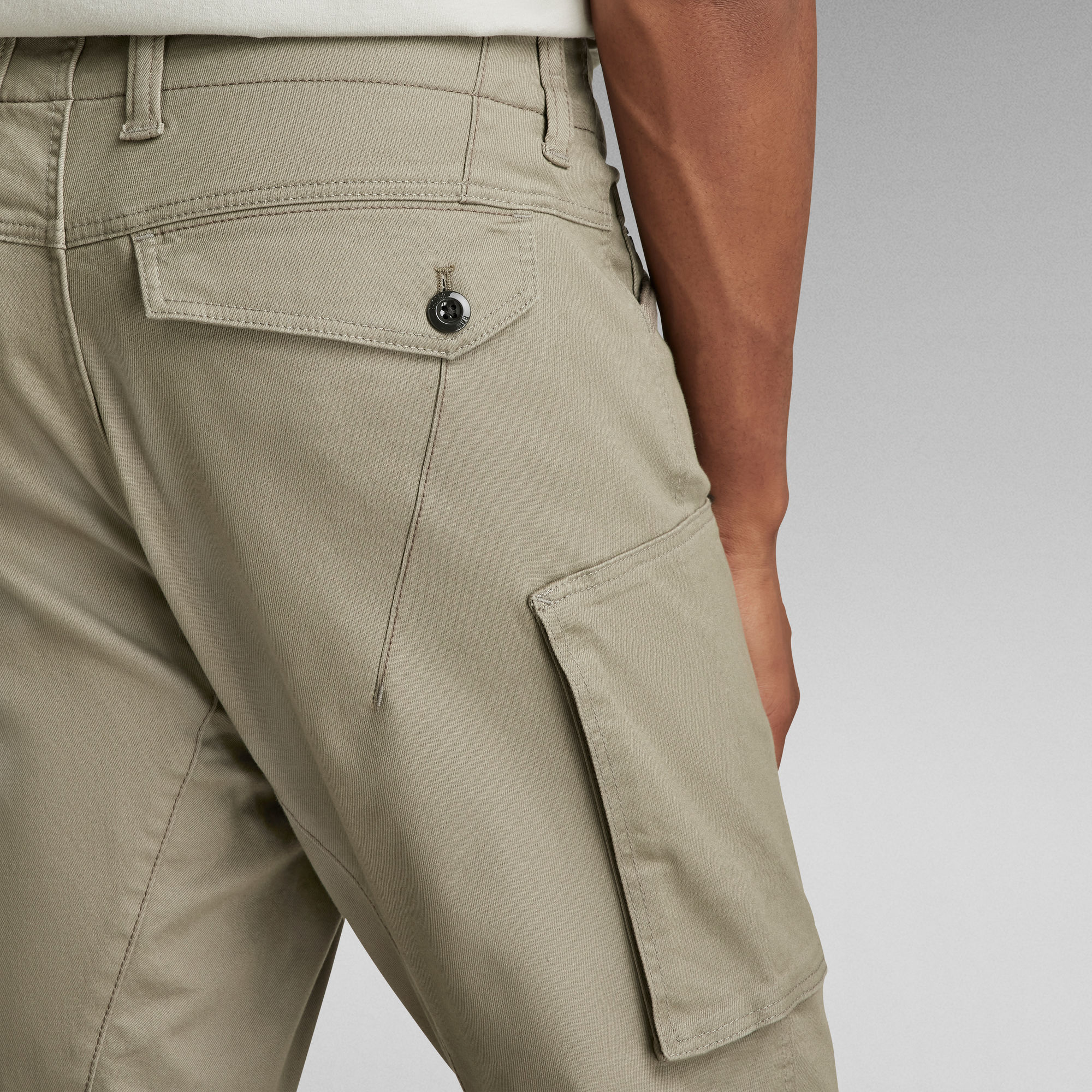 Zip Pocket 3D Skinny Cargo Pants Green GStar RAW®