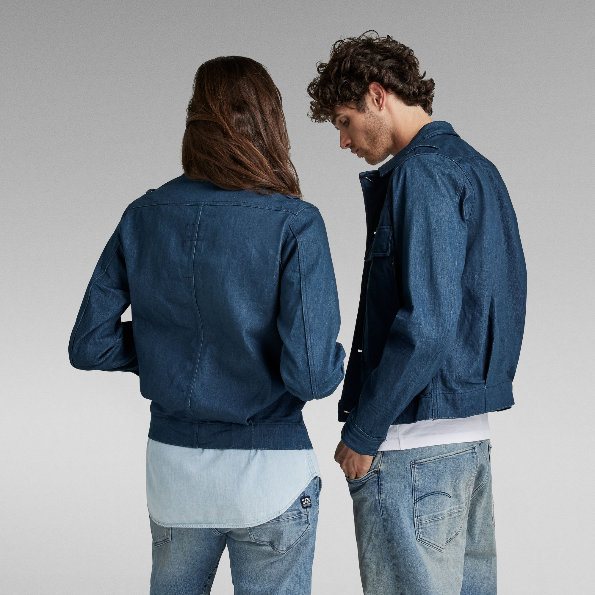 Unisex Utility Flap Pocket Jacket Dark blue GStar RAW®