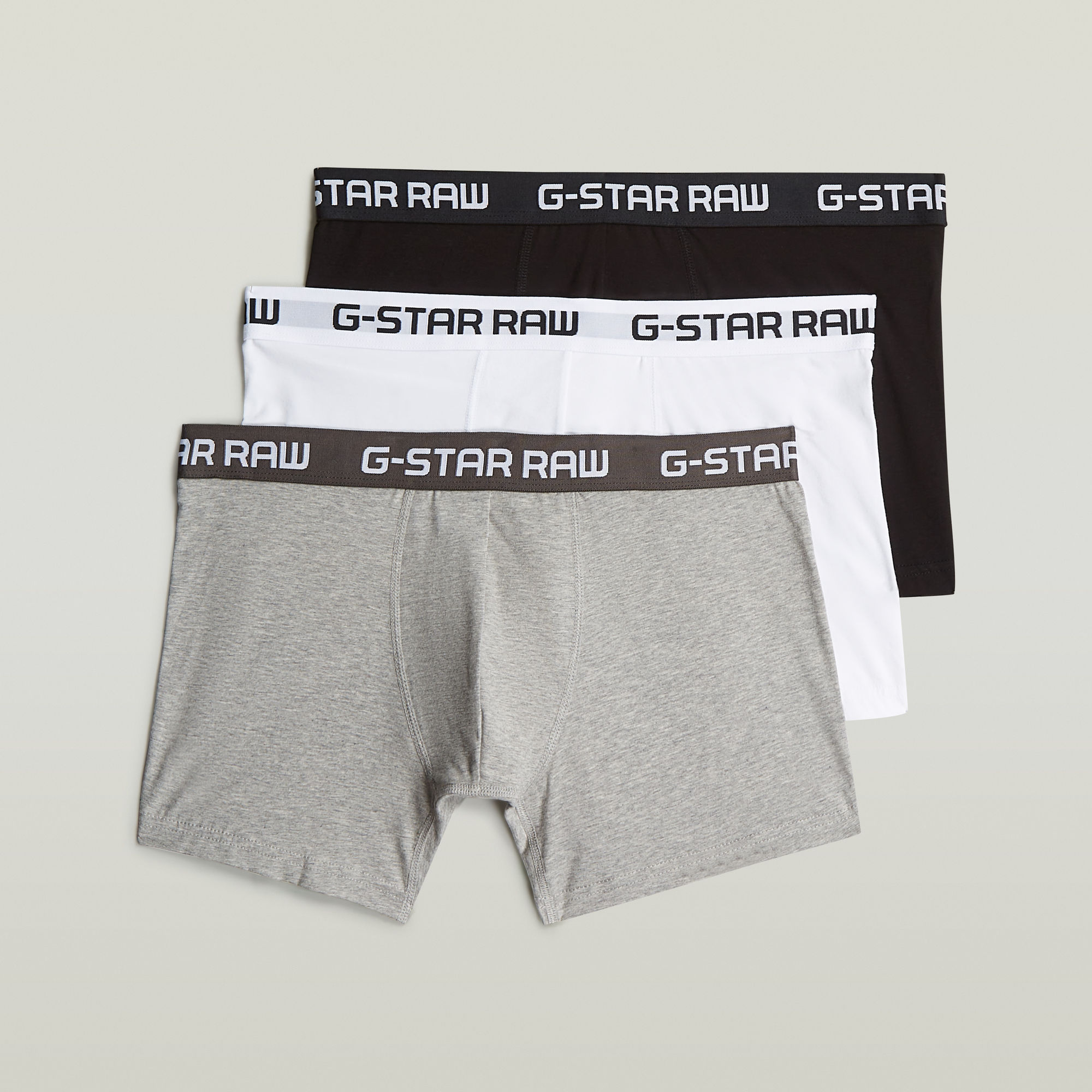 Underwear Men G-Star Raw CLASSIC TRUNK CLR PACK Zwart Groen