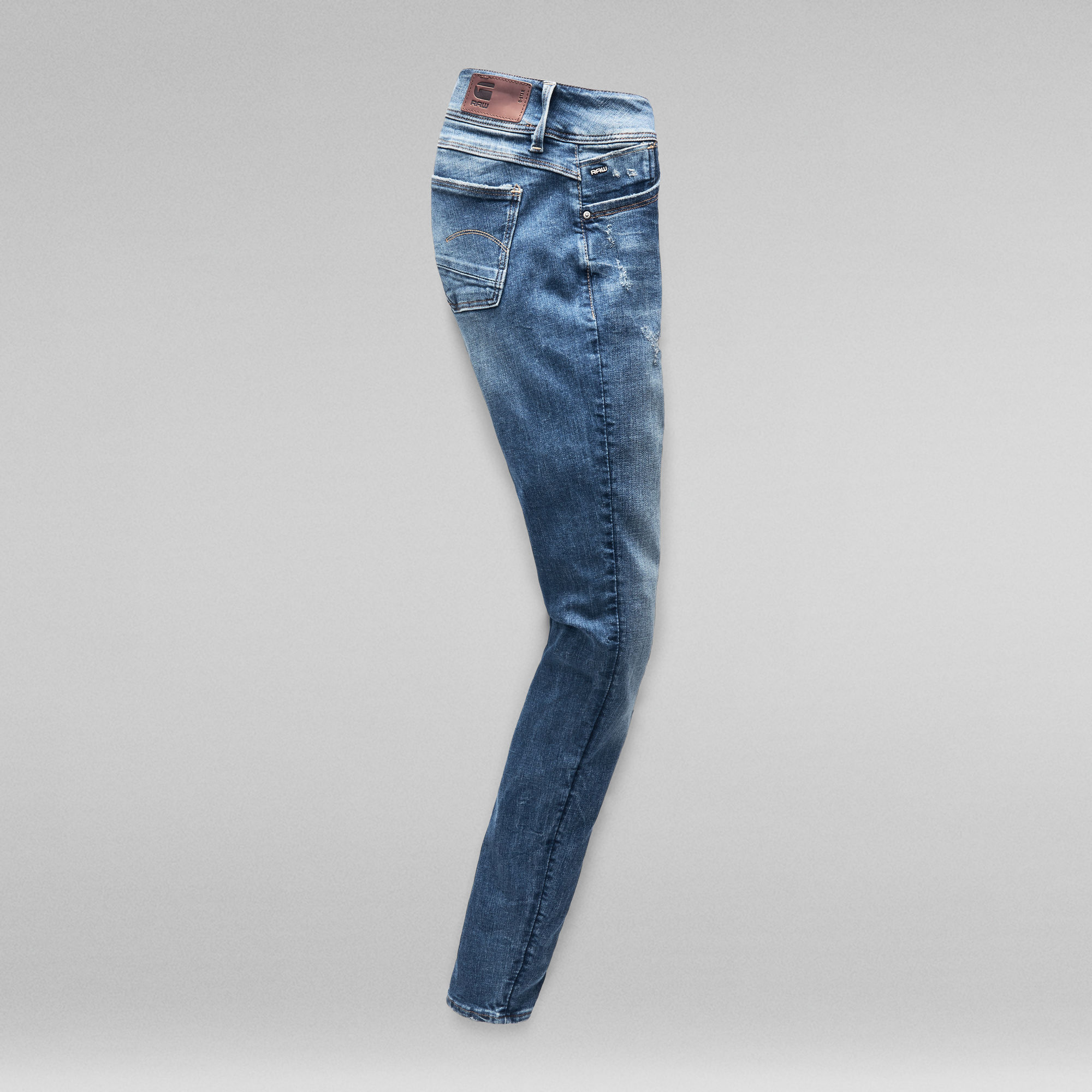 Lynn Mid Super Skinny Jeans Medium Blue G Star Raw®