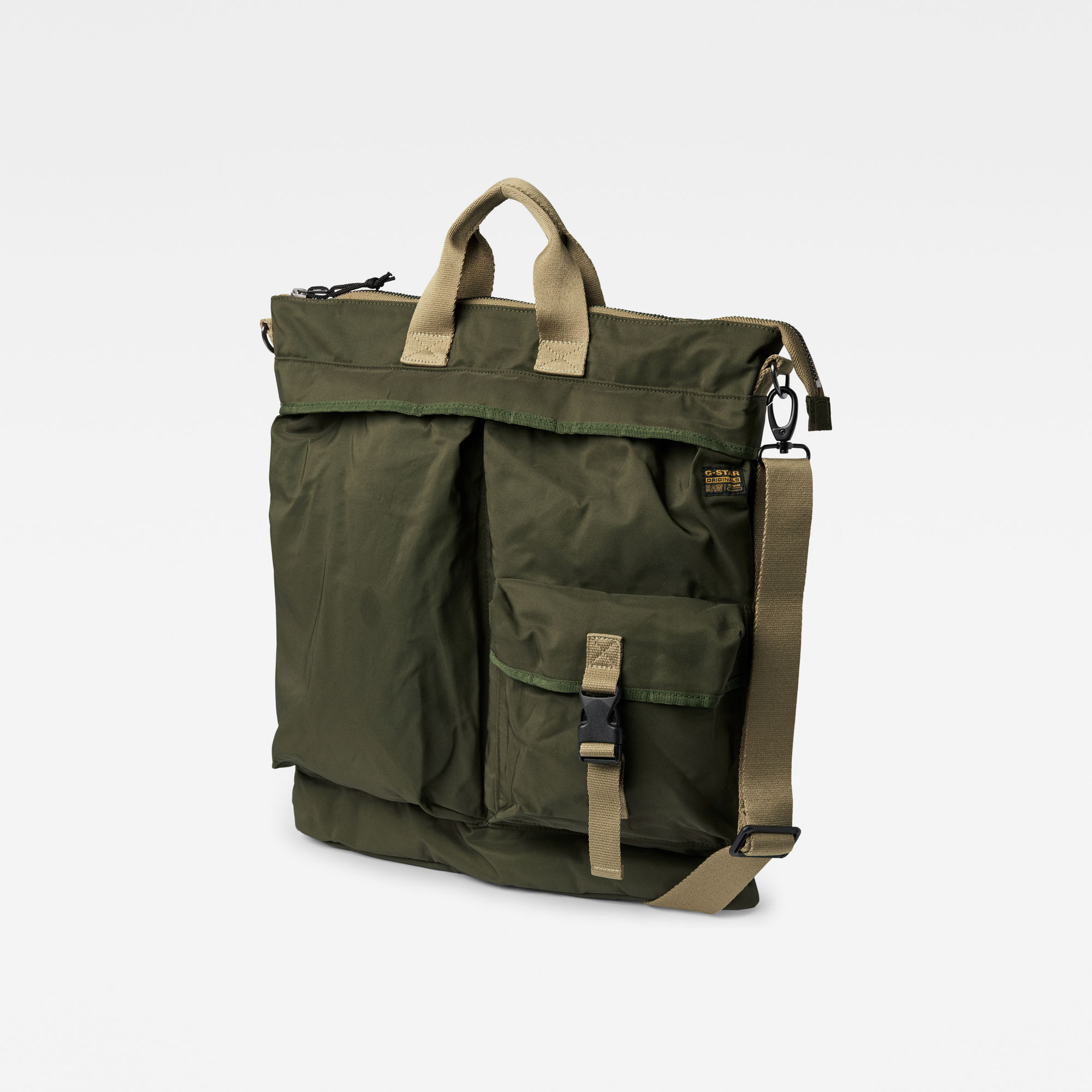 E Helmet Padded Bag Green GStar RAW®