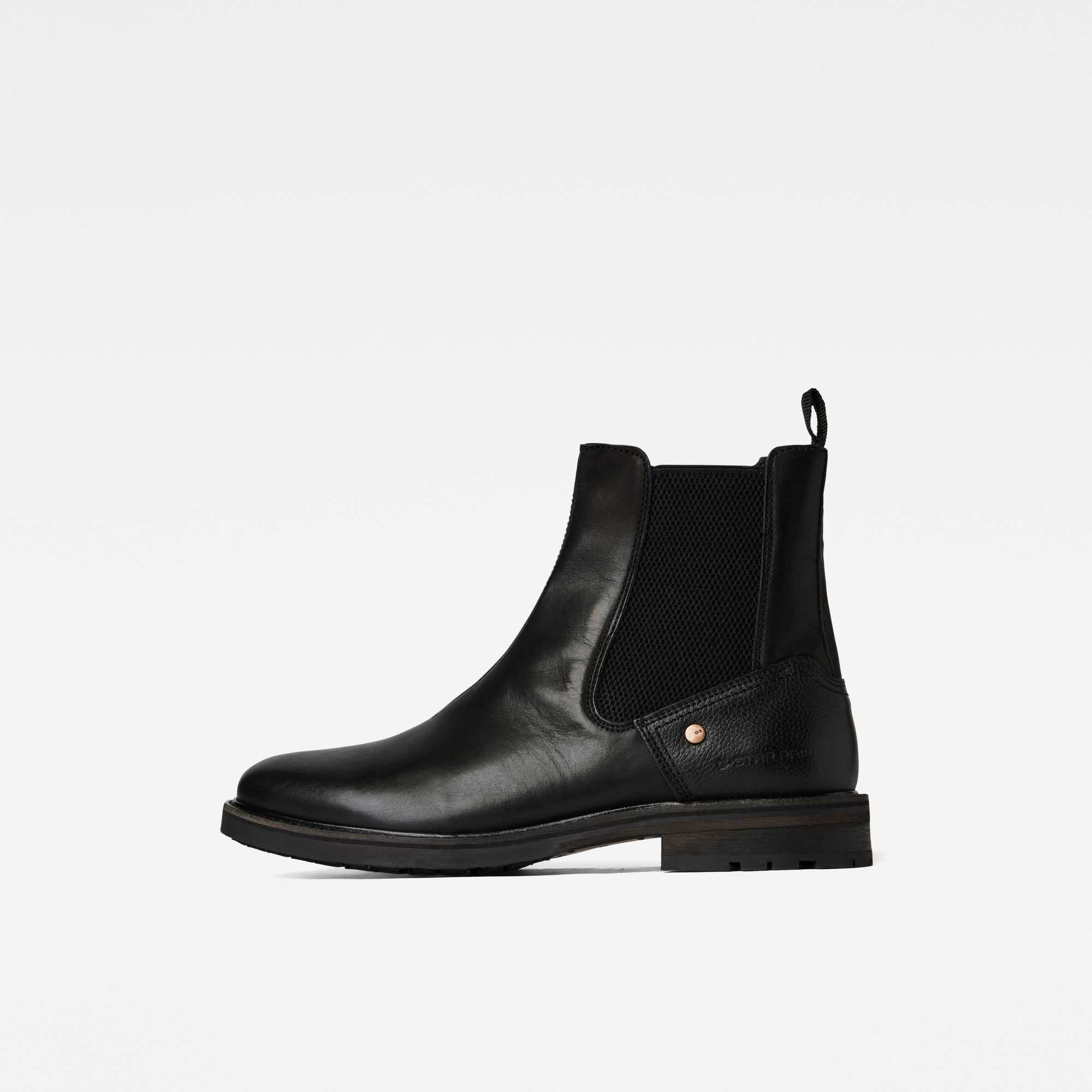 Vacum Chelsea Leather Boots | Black | G-Star RAW®