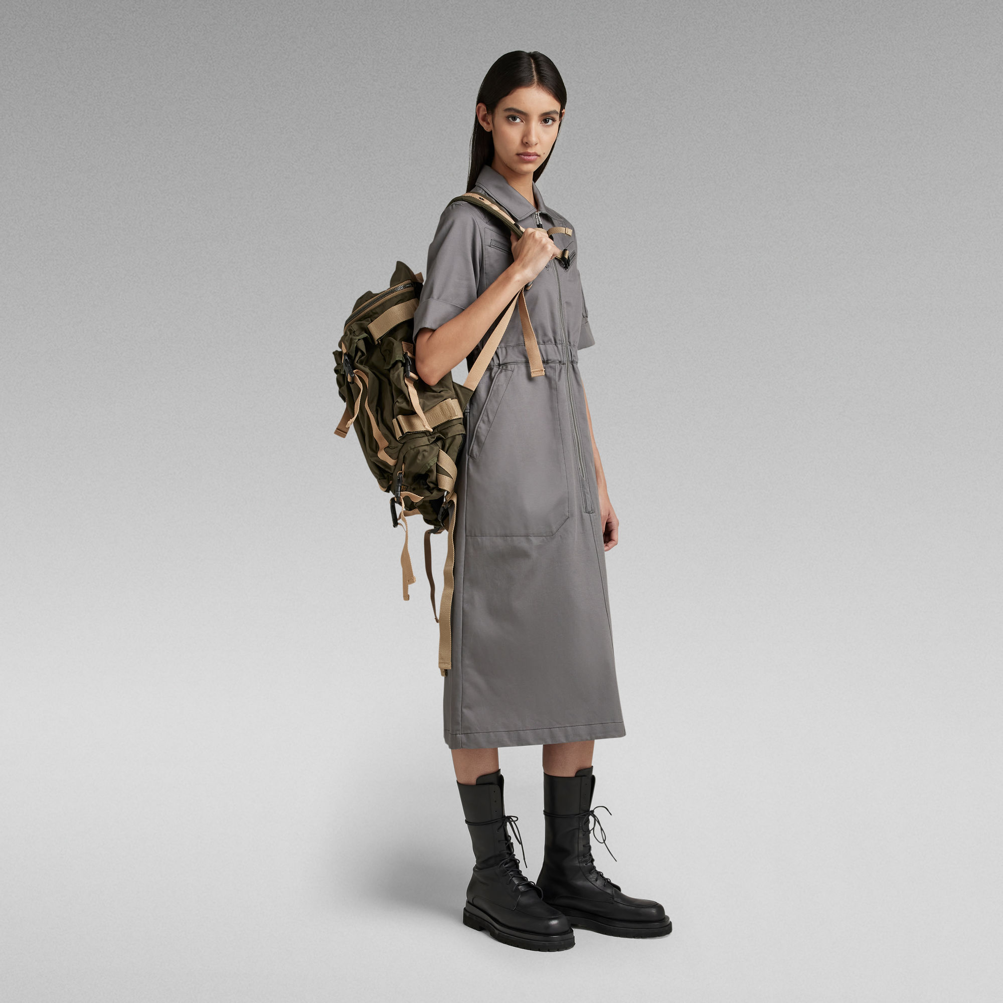 Flightsuit Dress Grey G Star Raw®