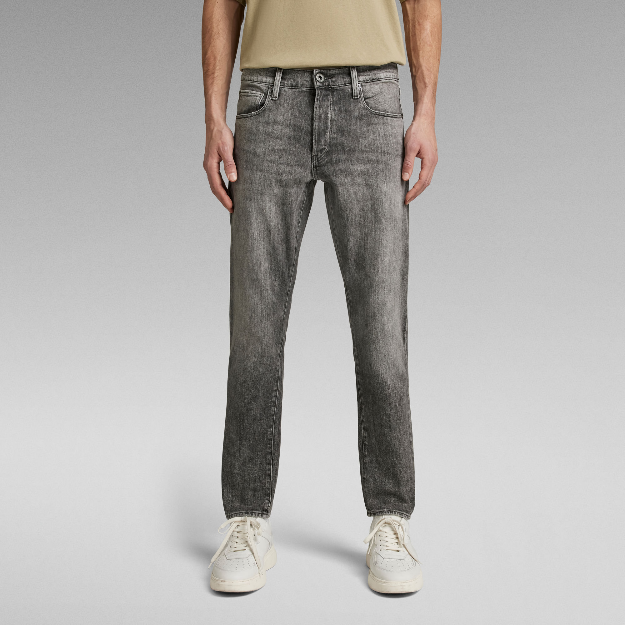 3301 Straight Tapered Jeans | Grey | G-Star RAW®