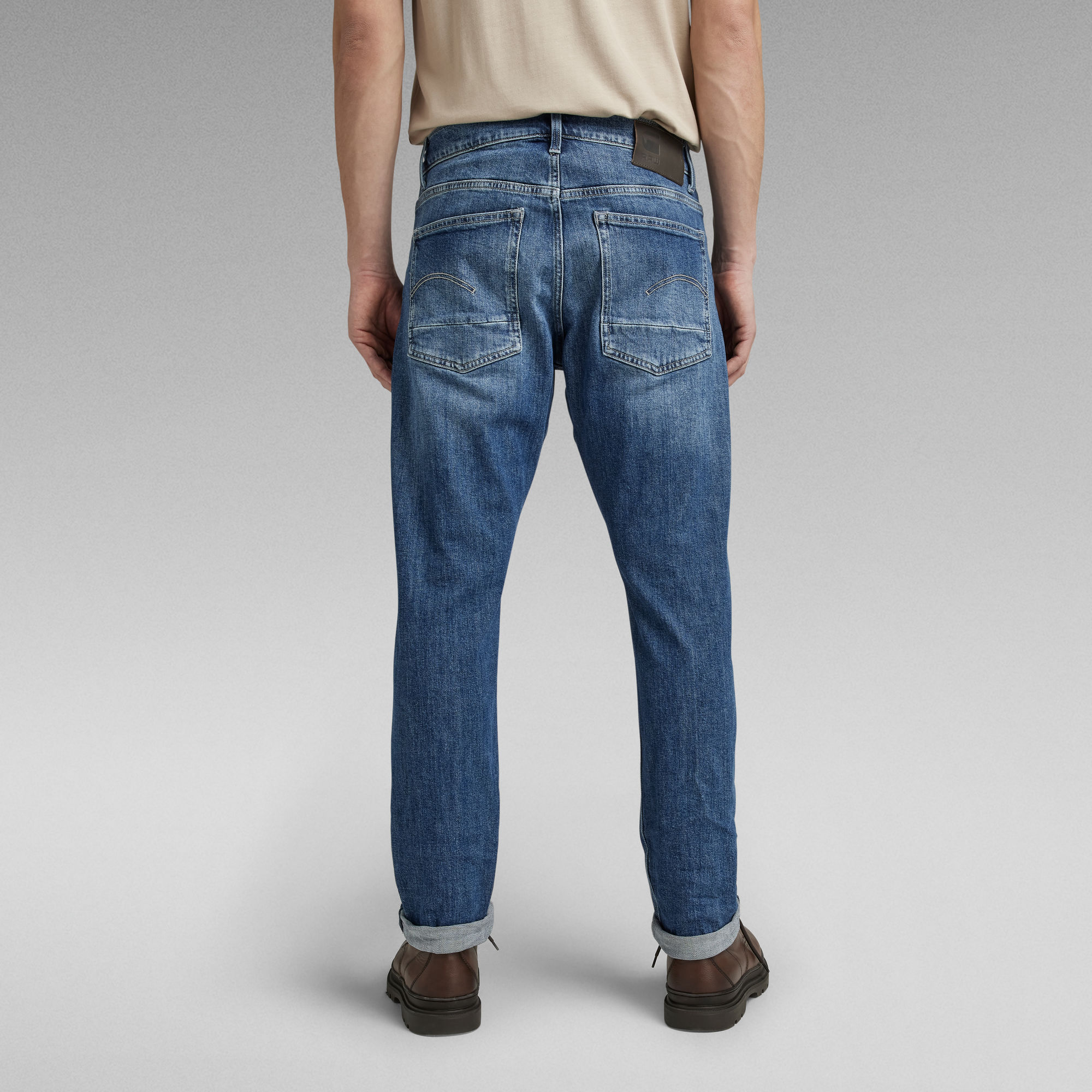 Triple A Regular Straight Jeans | Medium blue | G-Star RAW®